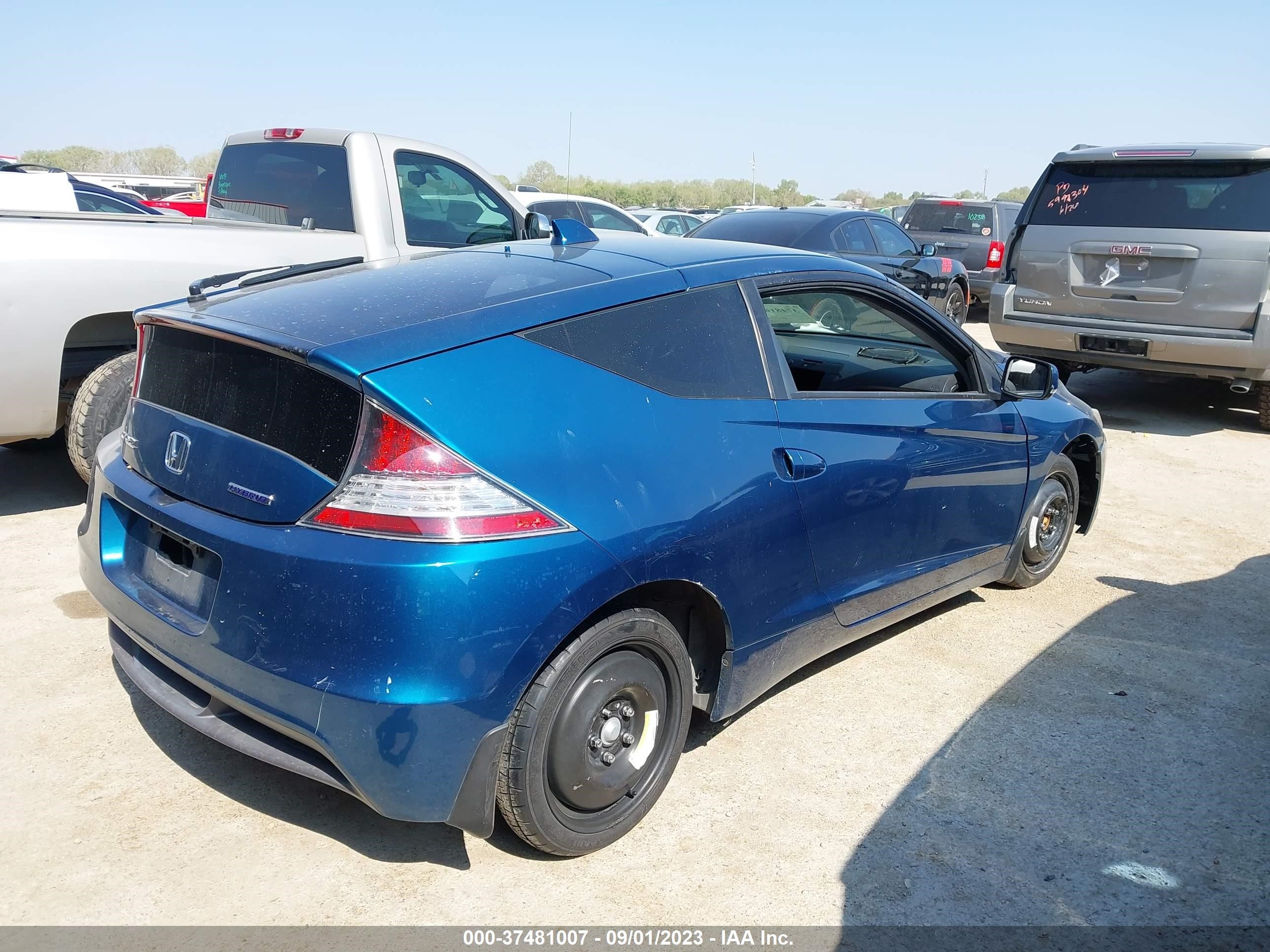 Photo 3 VIN: JHMZF1D69CS004341 - HONDA CR-Z 