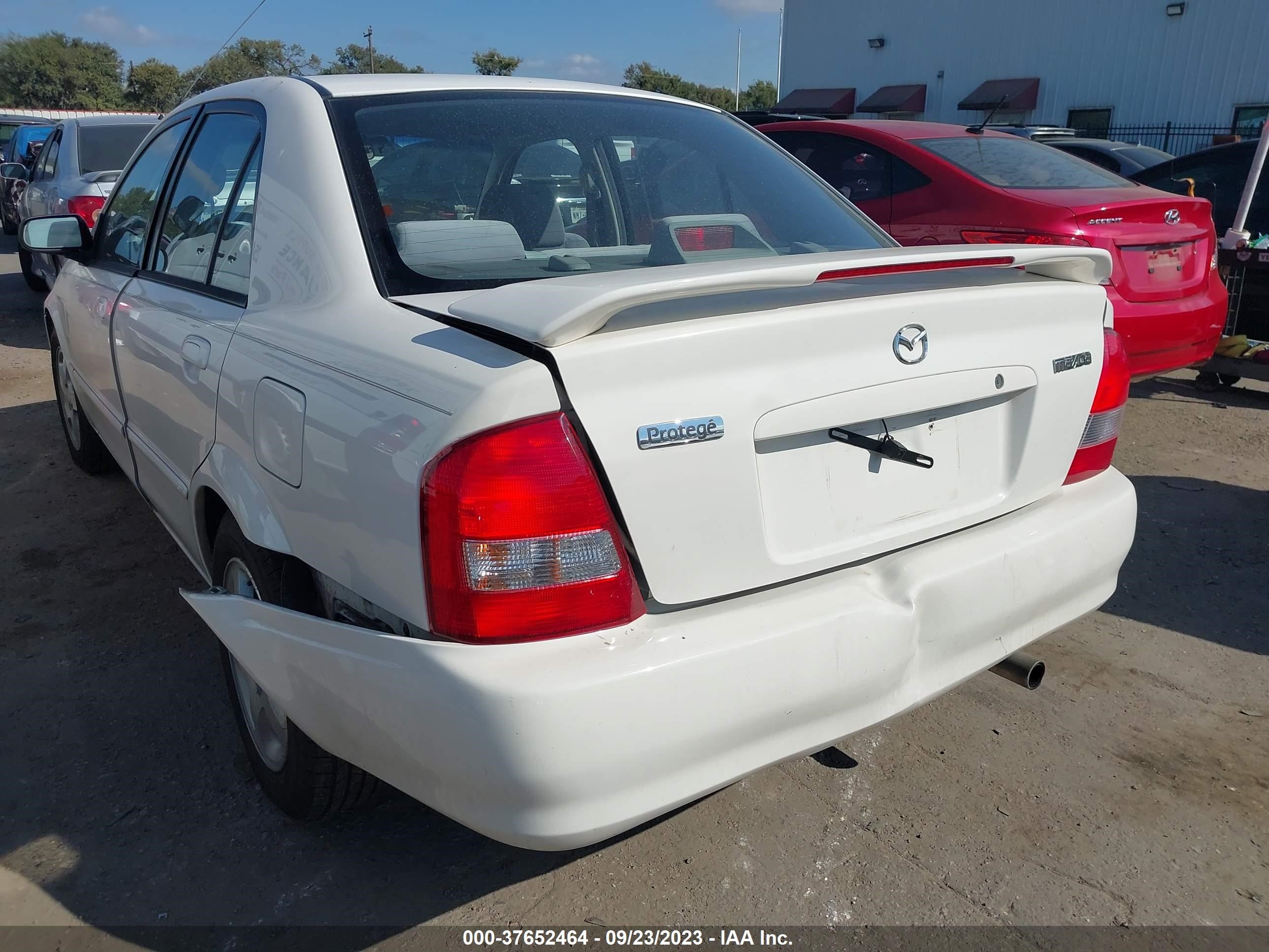 Photo 5 VIN: JM1BJ2219Y0299510 - MAZDA PROTEGE 