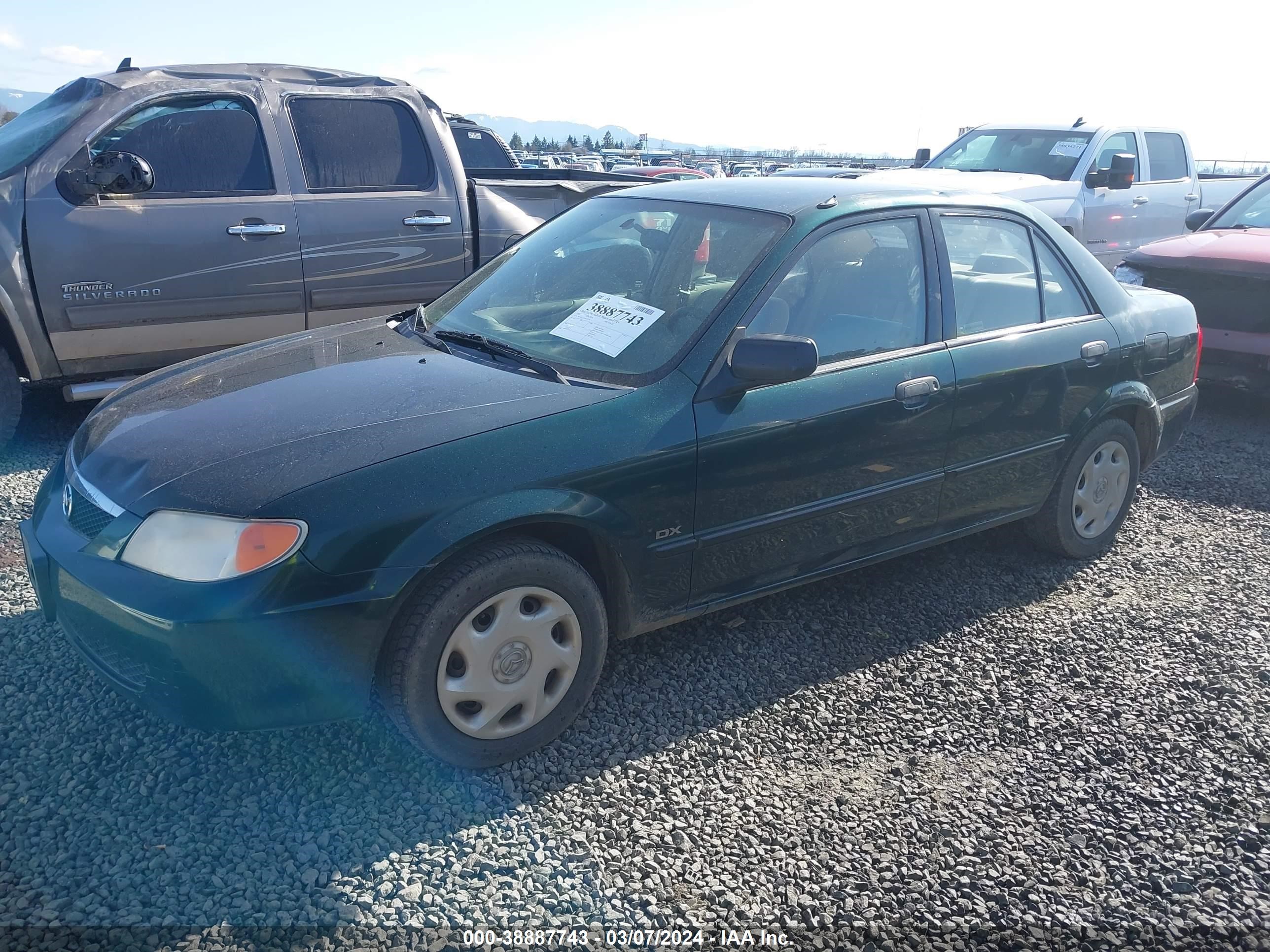 Photo 1 VIN: JM1BJ222110431738 - MAZDA PROTEGE 