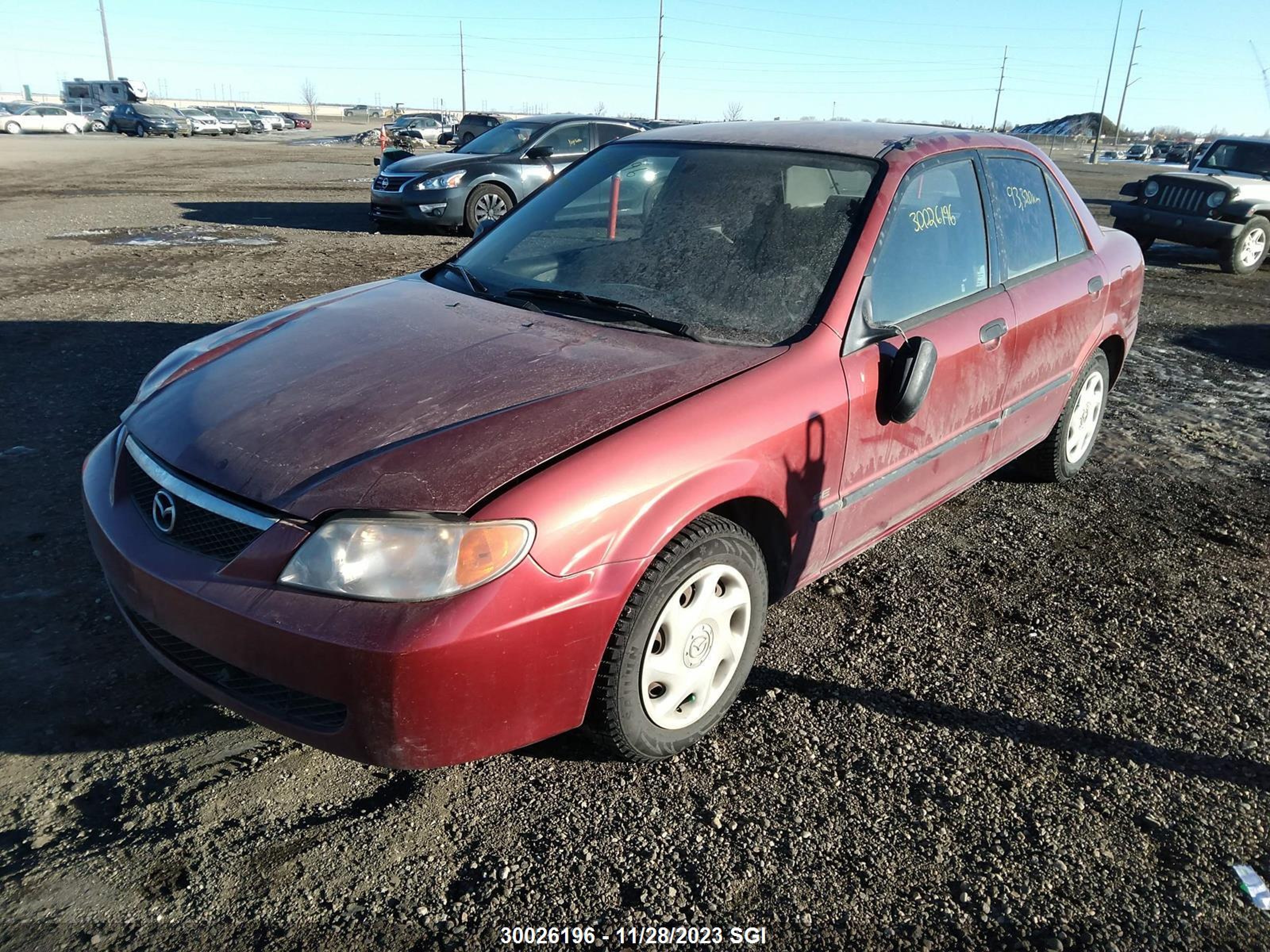 Photo 1 VIN: JM1BJ222221555321 - MAZDA PROTEGE 