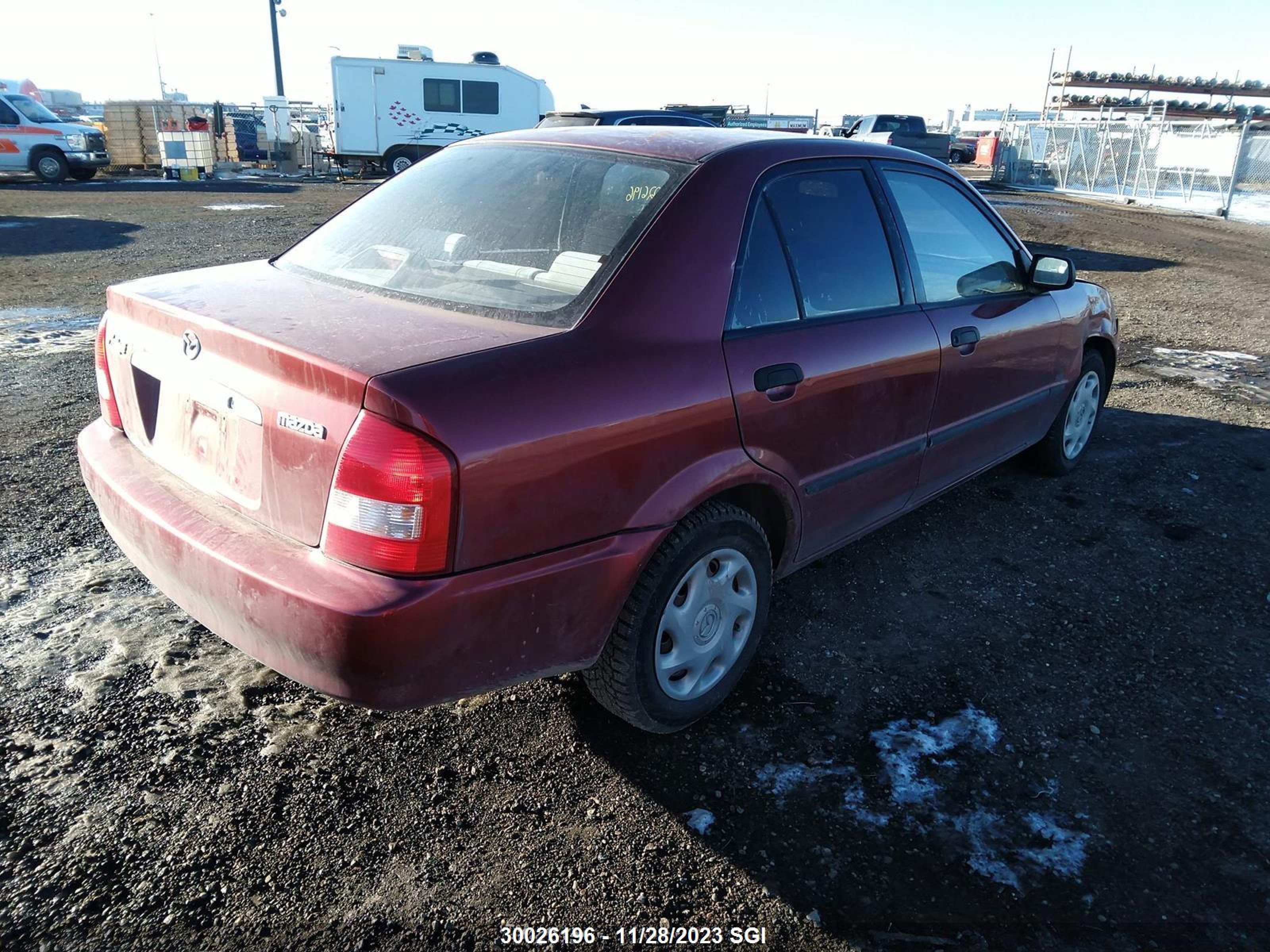 Photo 3 VIN: JM1BJ222221555321 - MAZDA PROTEGE 