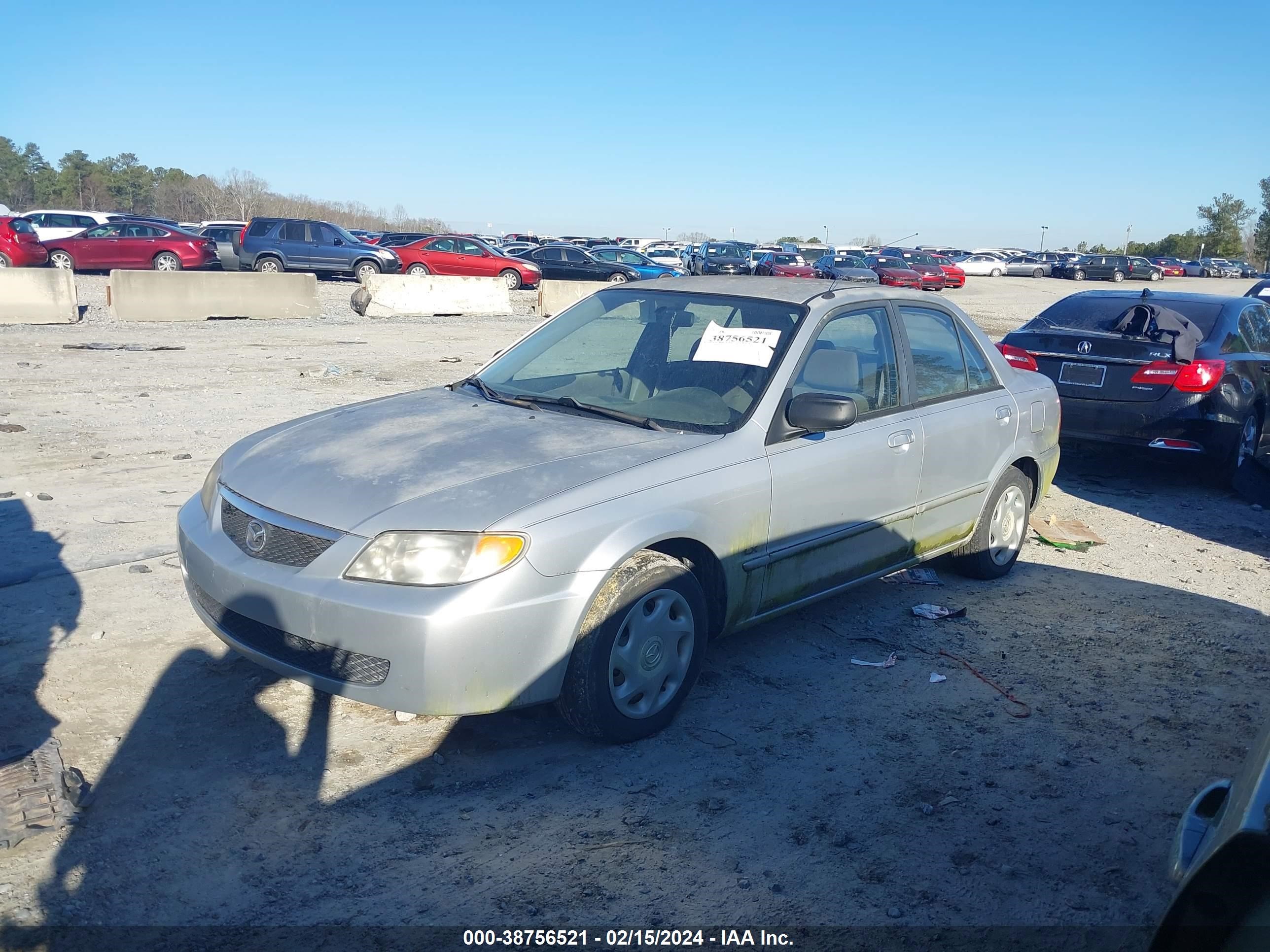 Photo 1 VIN: JM1BJ222410443804 - MAZDA PROTEGE 