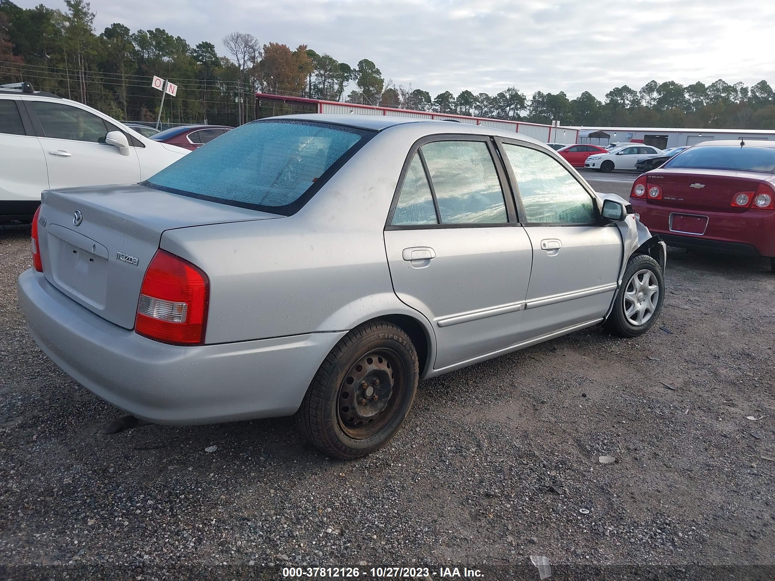 Photo 3 VIN: JM1BJ2224Y0308431 - MAZDA PROTEGE 