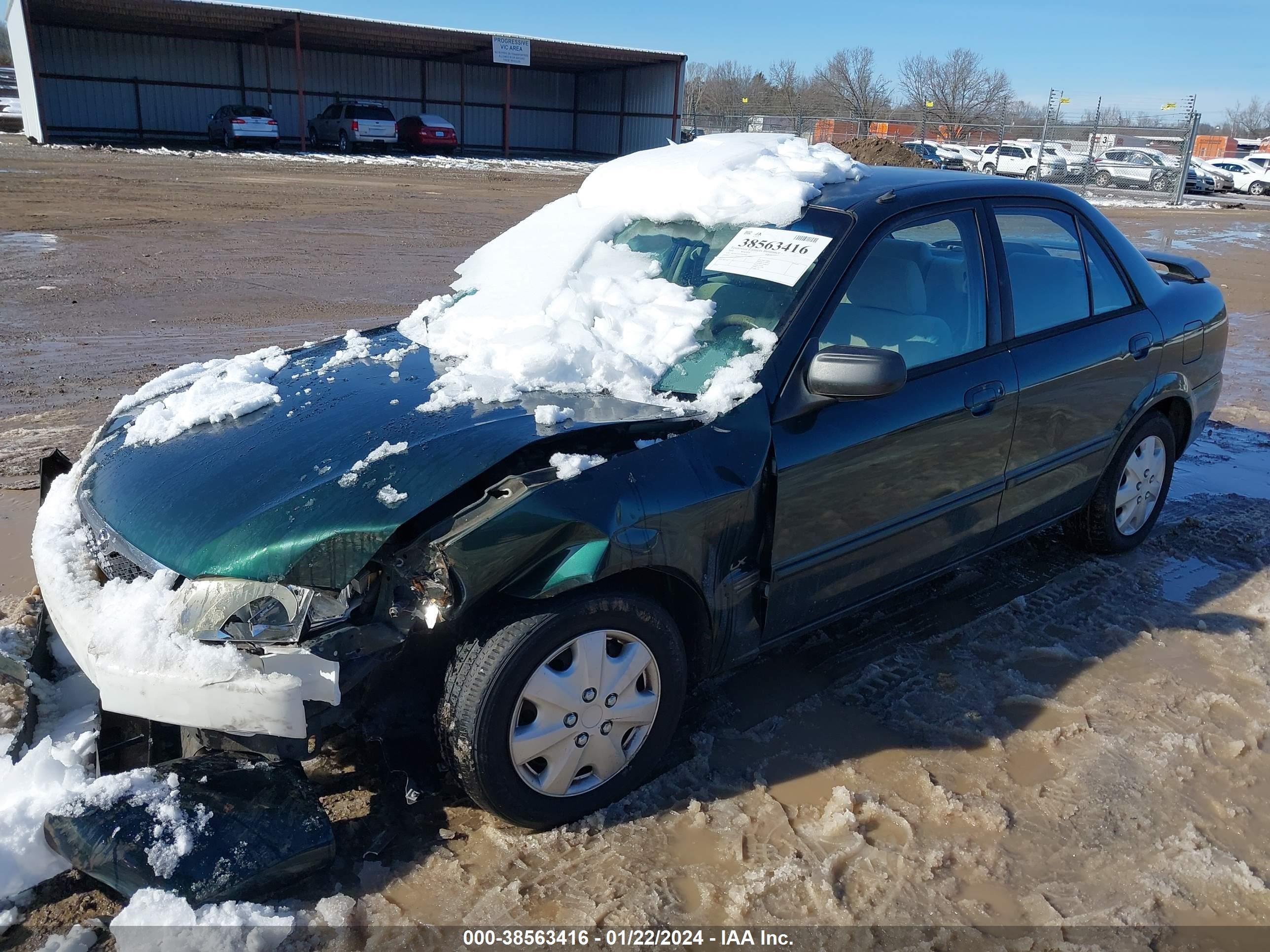 Photo 1 VIN: JM1BJ2225Y0272667 - MAZDA PROTEGE 