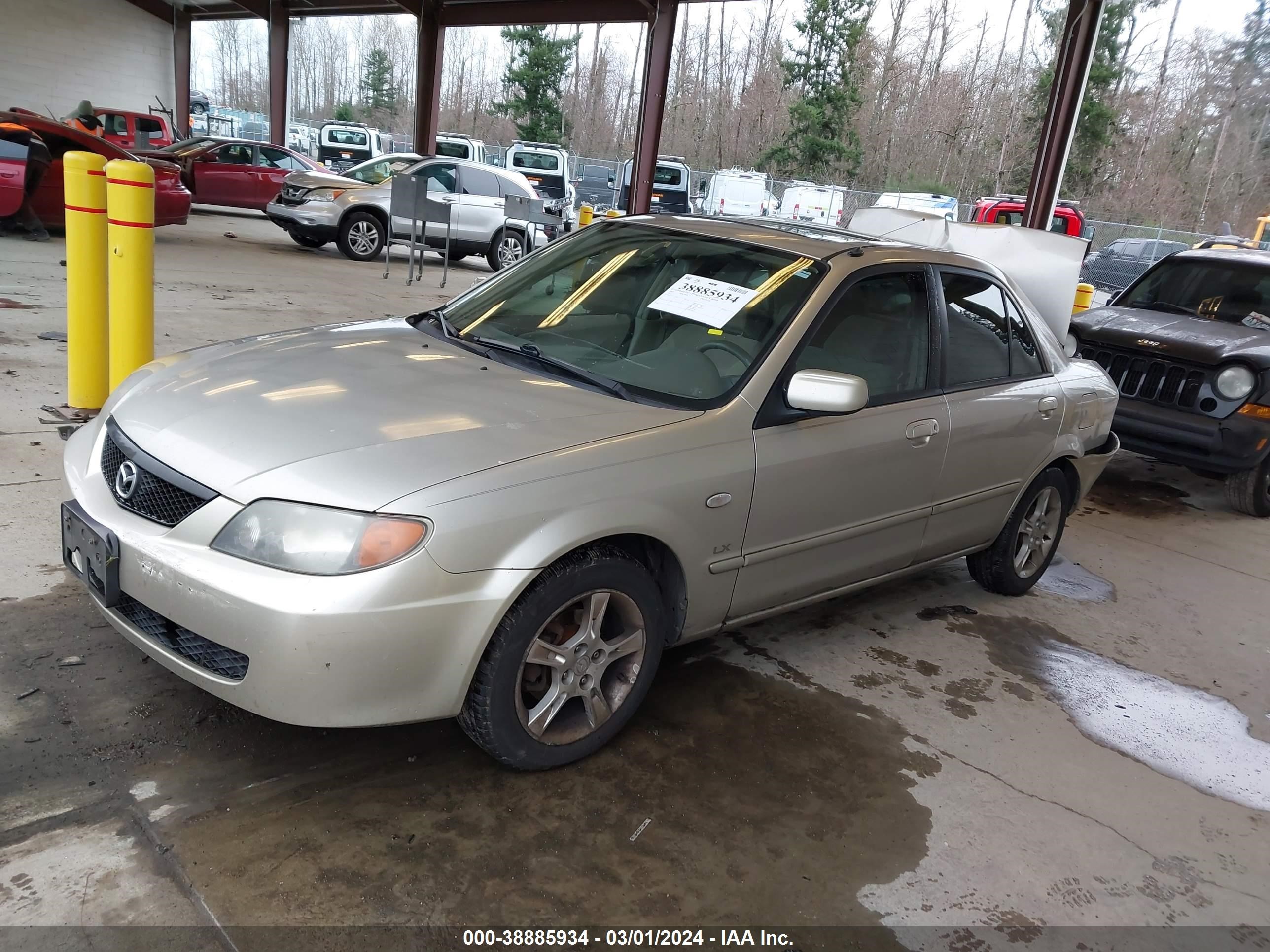 Photo 1 VIN: JM1BJ225030129533 - MAZDA PROTEGE 