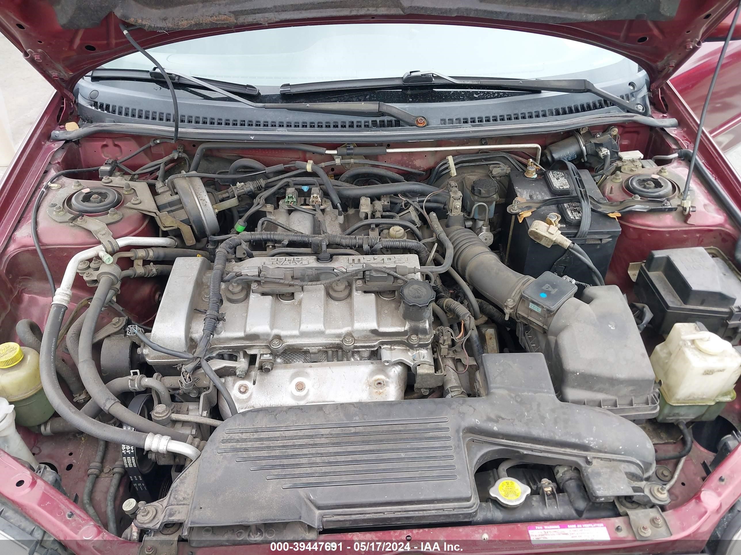 Photo 9 VIN: JM1BJ225031199477 - MAZDA PROTEGE 