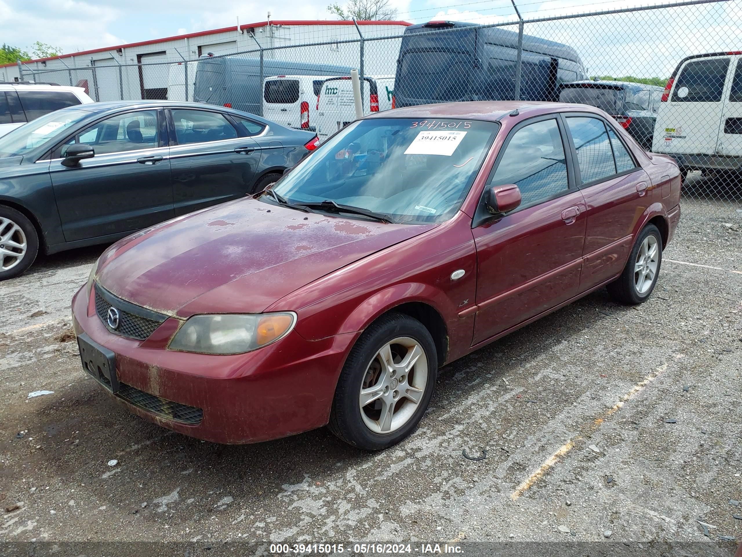 Photo 1 VIN: JM1BJ225130135860 - MAZDA PROTEGE 