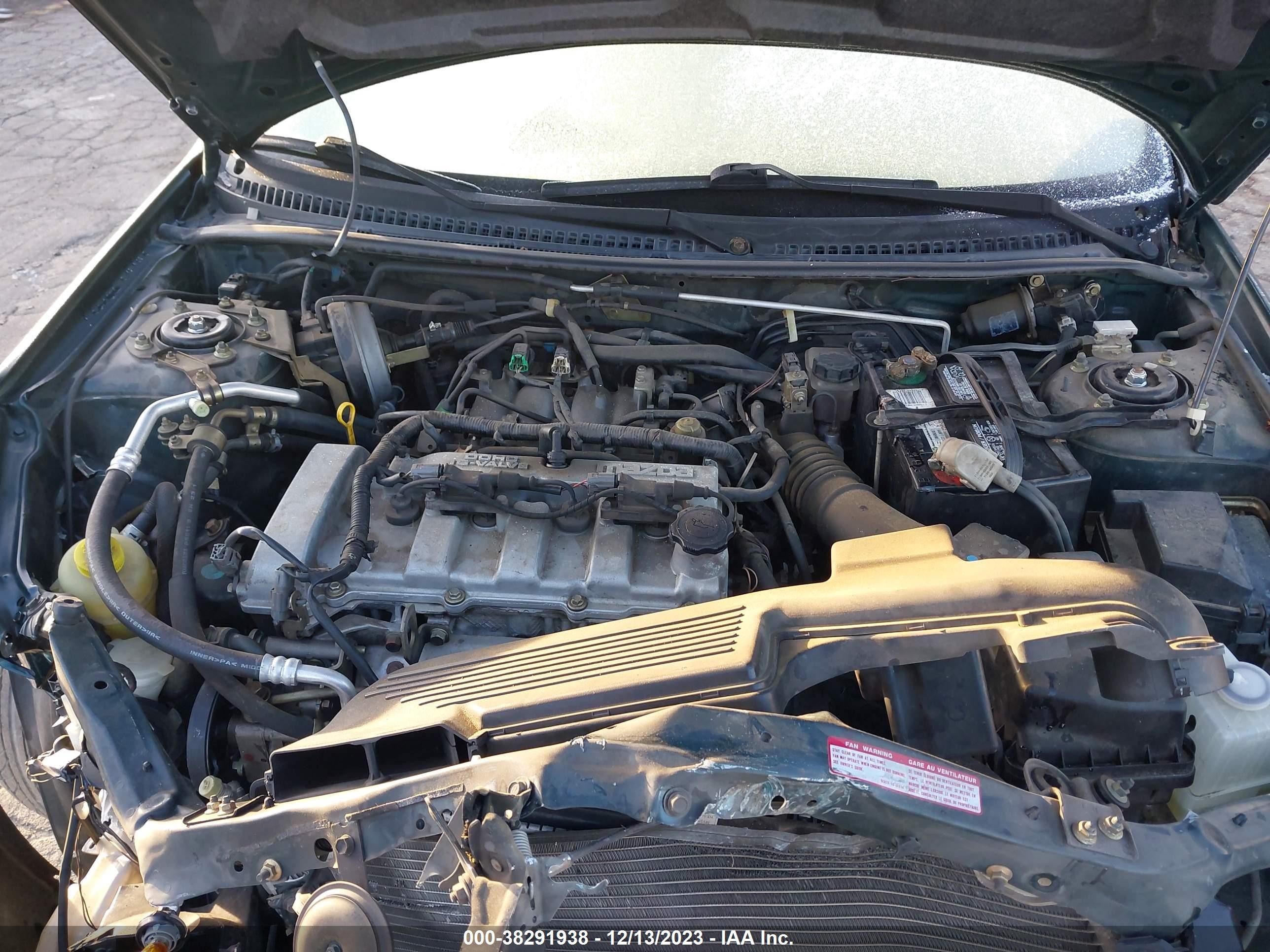 Photo 9 VIN: JM1BJ225230125130 - MAZDA PROTEGE 