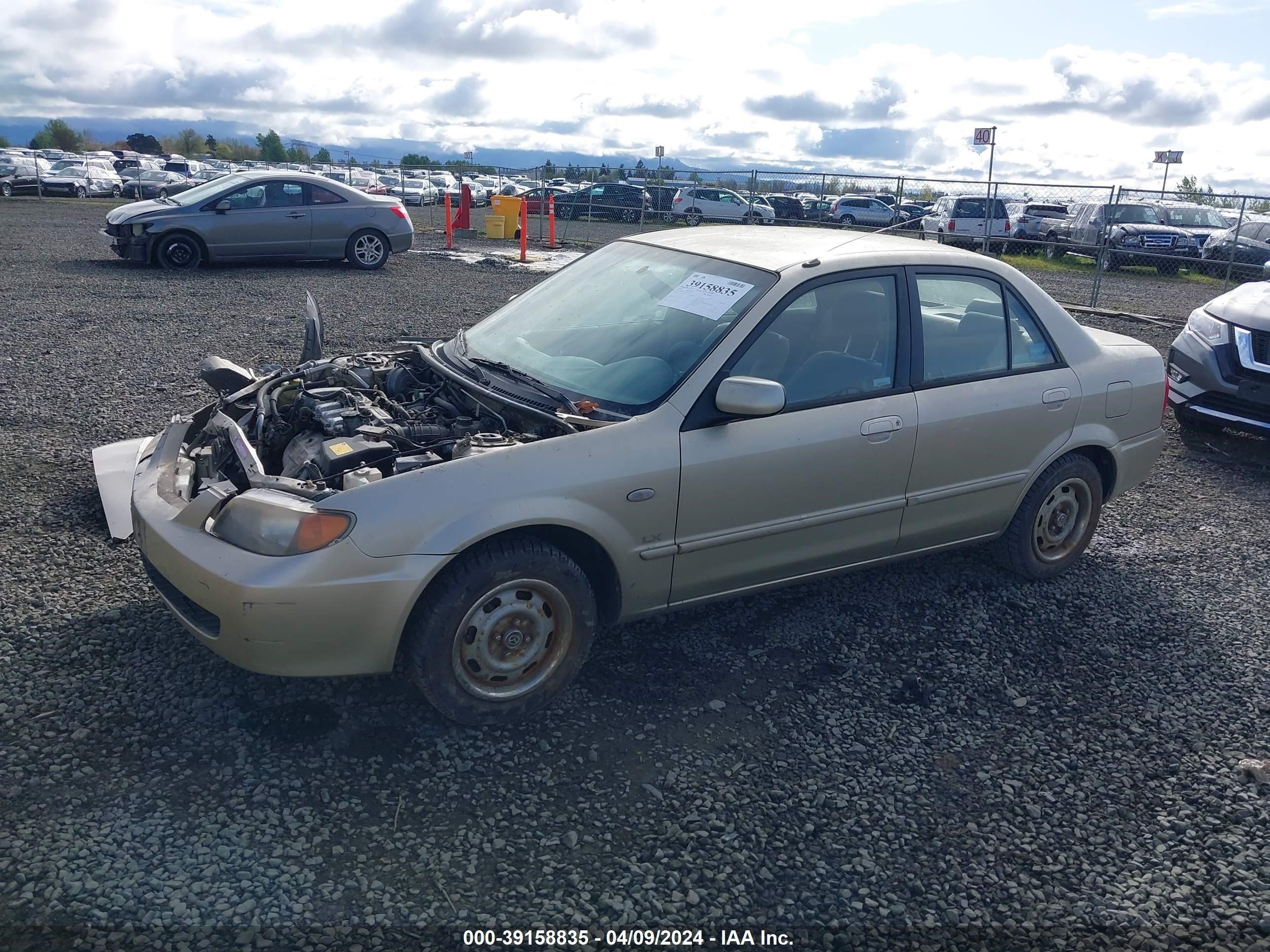 Photo 1 VIN: JM1BJ225230173761 - MAZDA PROTEGE 