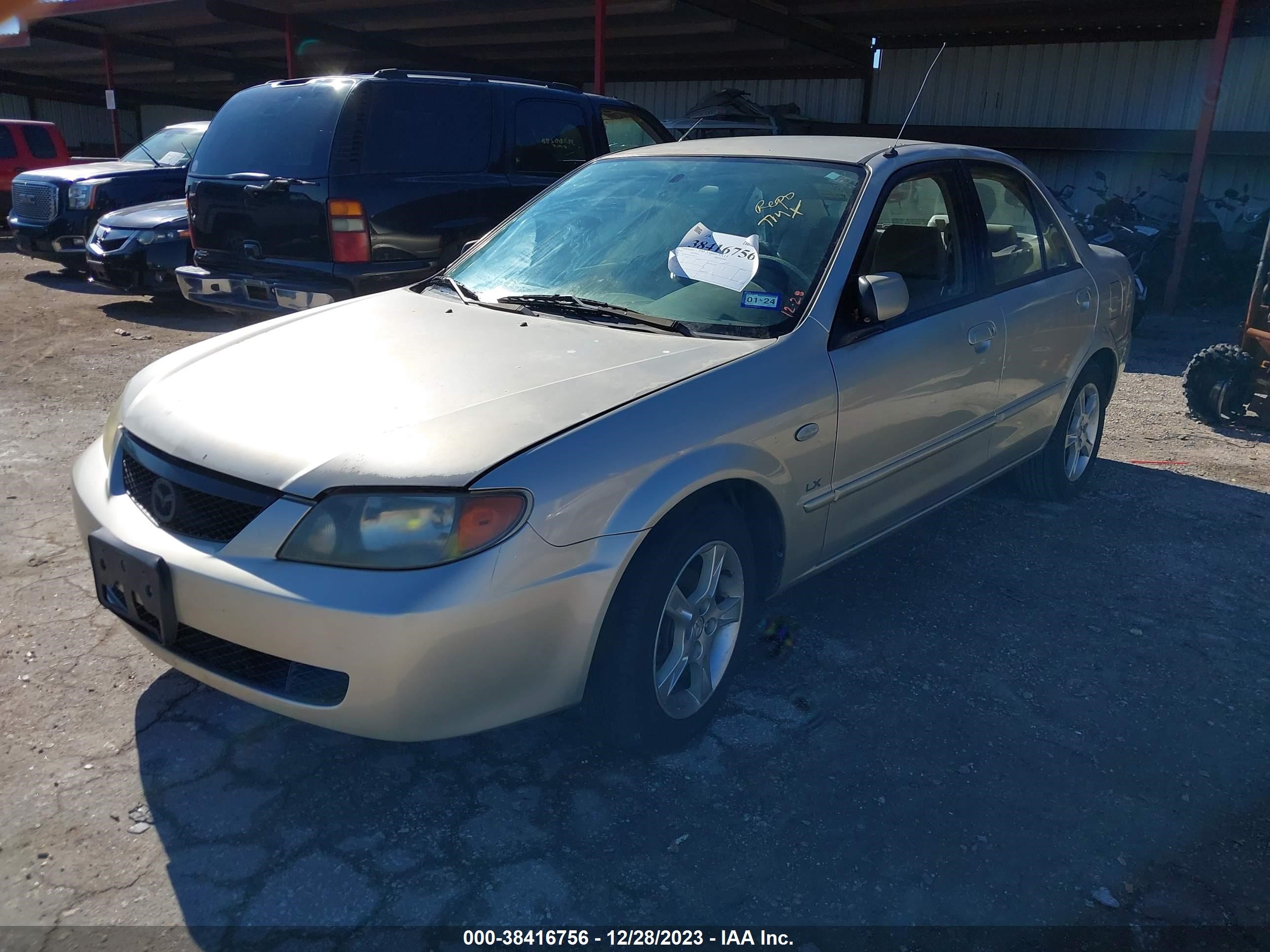 Photo 1 VIN: JM1BJ225230214177 - MAZDA PROTEGE 