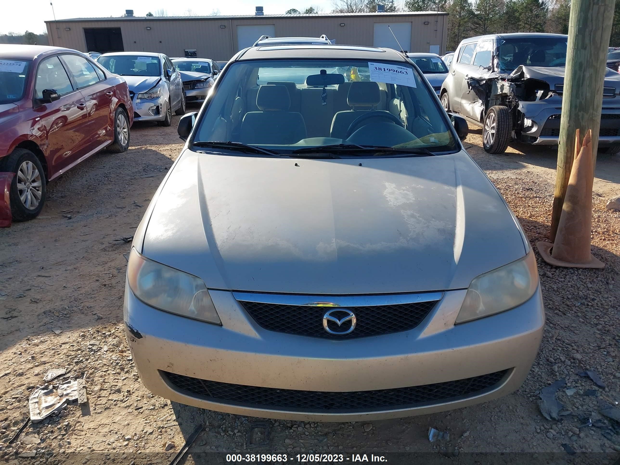 Photo 5 VIN: JM1BJ225310469059 - MAZDA PROTEGE 