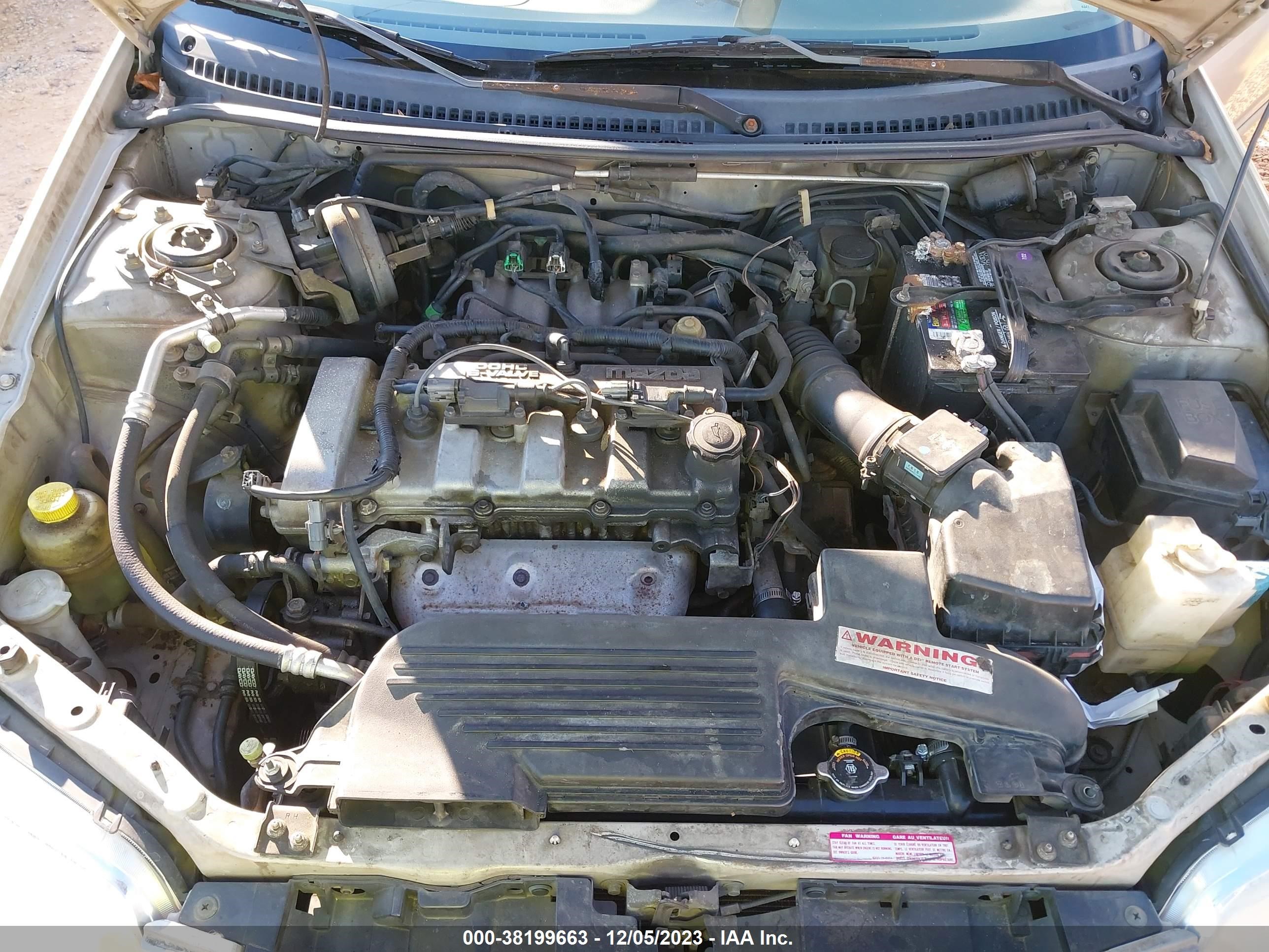 Photo 9 VIN: JM1BJ225310469059 - MAZDA PROTEGE 