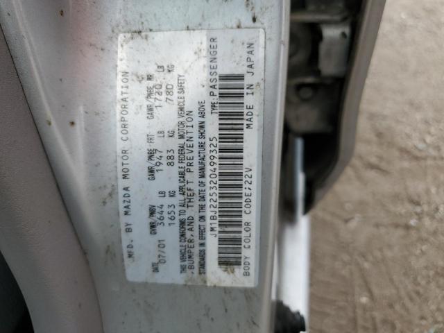 Photo 11 VIN: JM1BJ225320499325 - MAZDA PROTEGE 