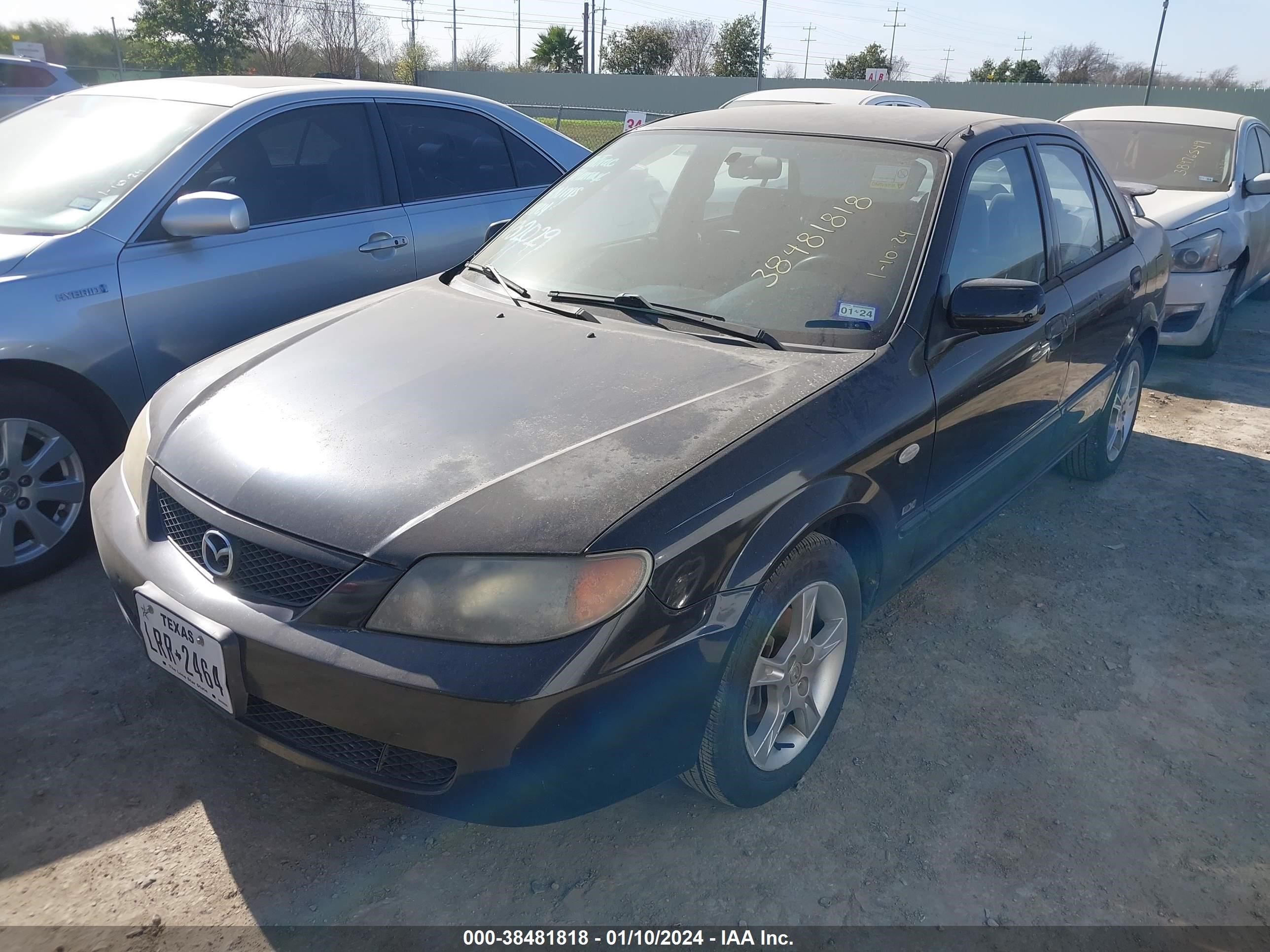 Photo 1 VIN: JM1BJ225430132029 - MAZDA PROTEGE 