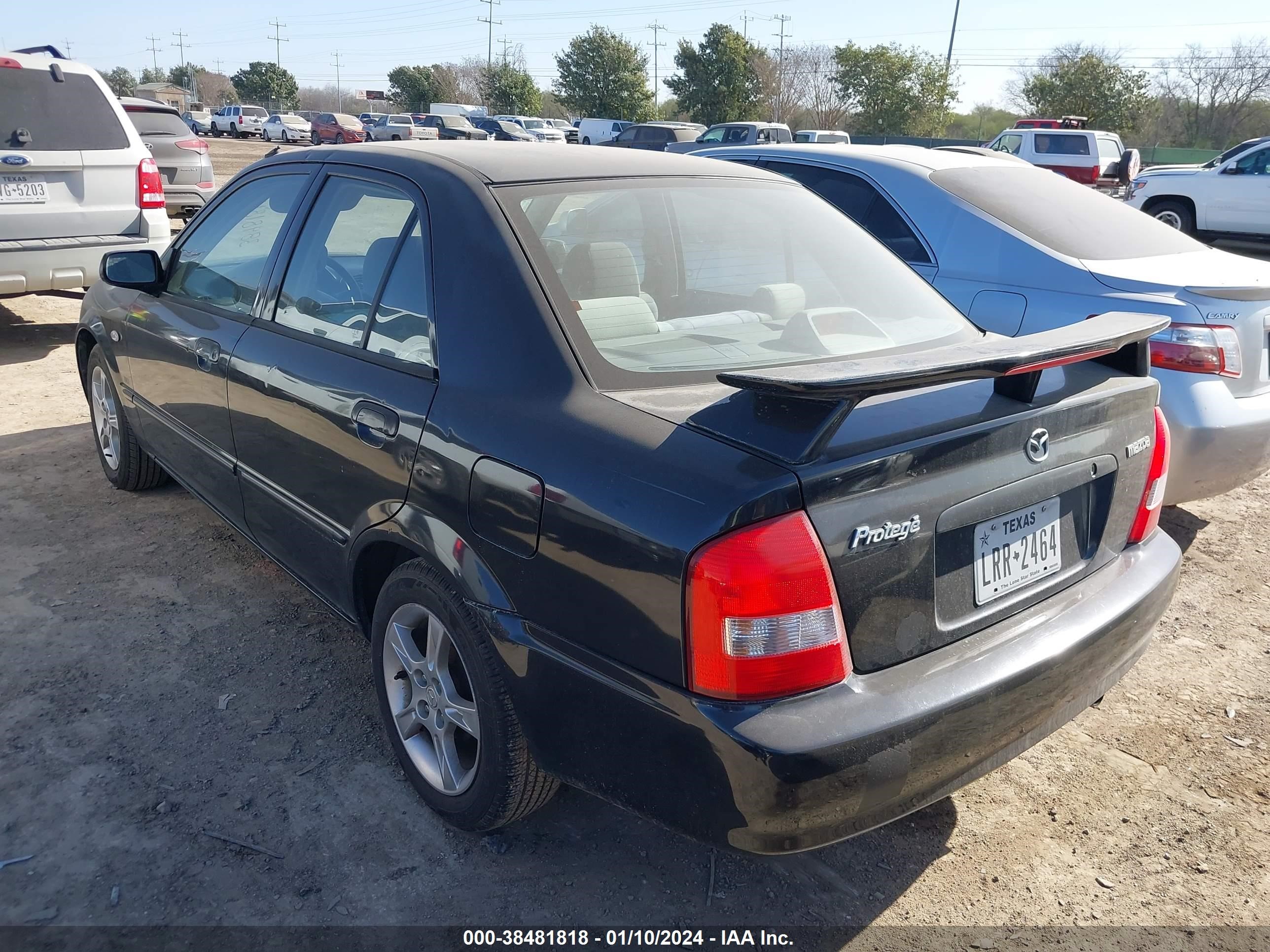 Photo 2 VIN: JM1BJ225430132029 - MAZDA PROTEGE 