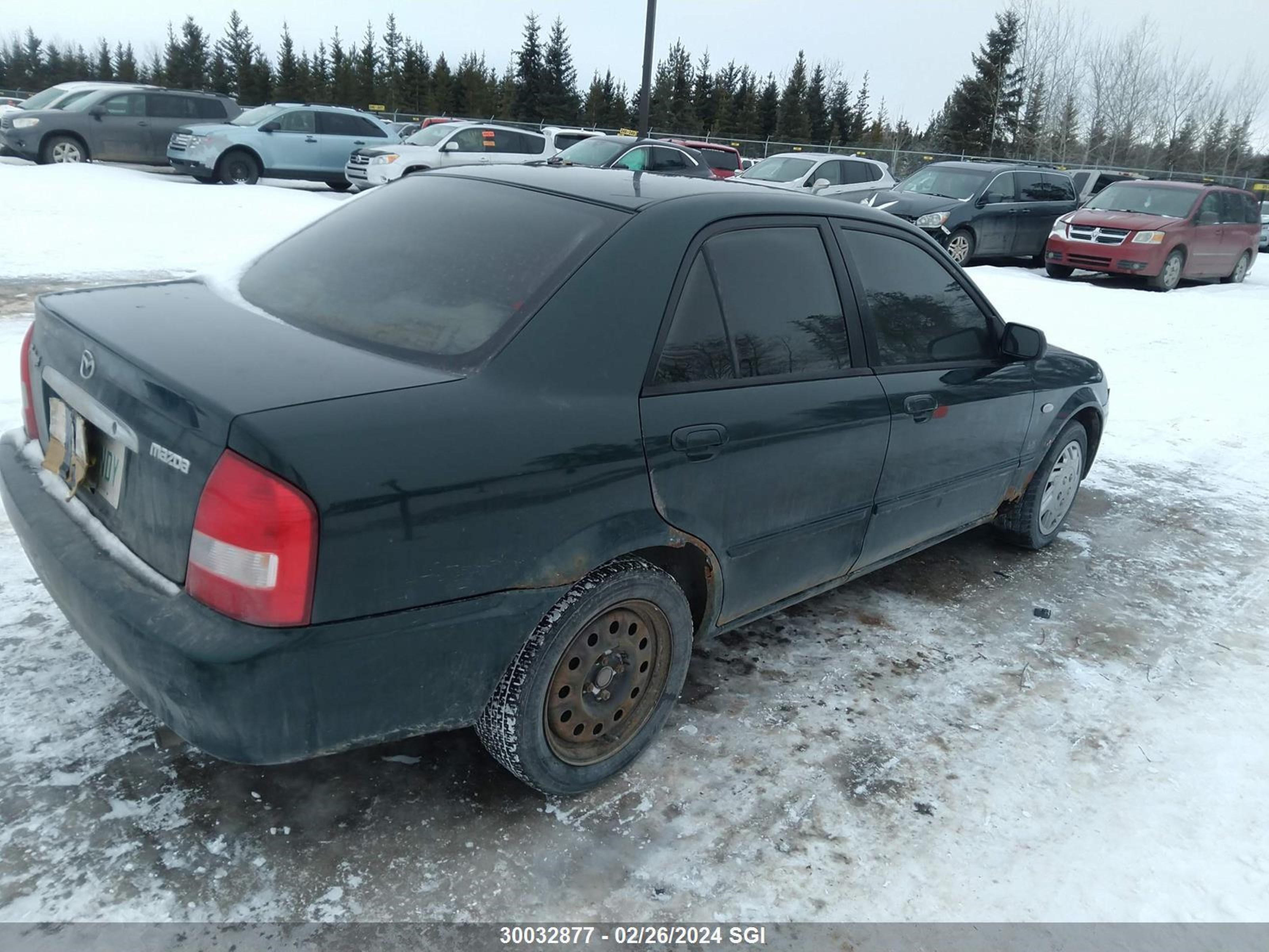 Photo 3 VIN: JM1BJ225530161930 - MAZDA PROTEGE 