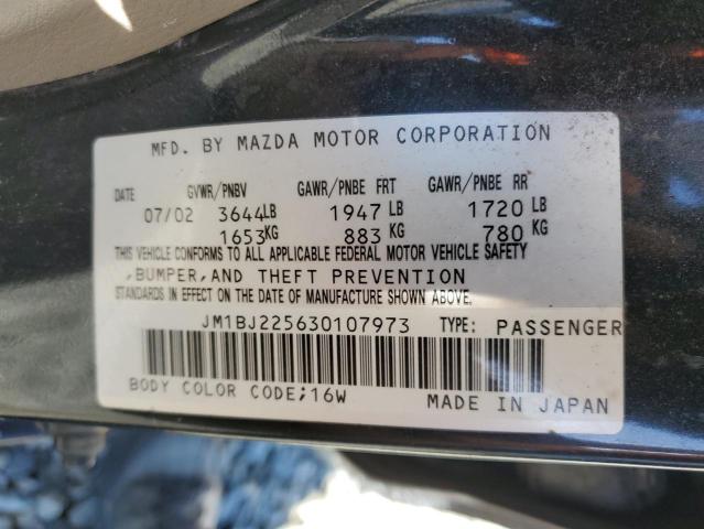 Photo 11 VIN: JM1BJ225630107973 - MAZDA PROTEGE 