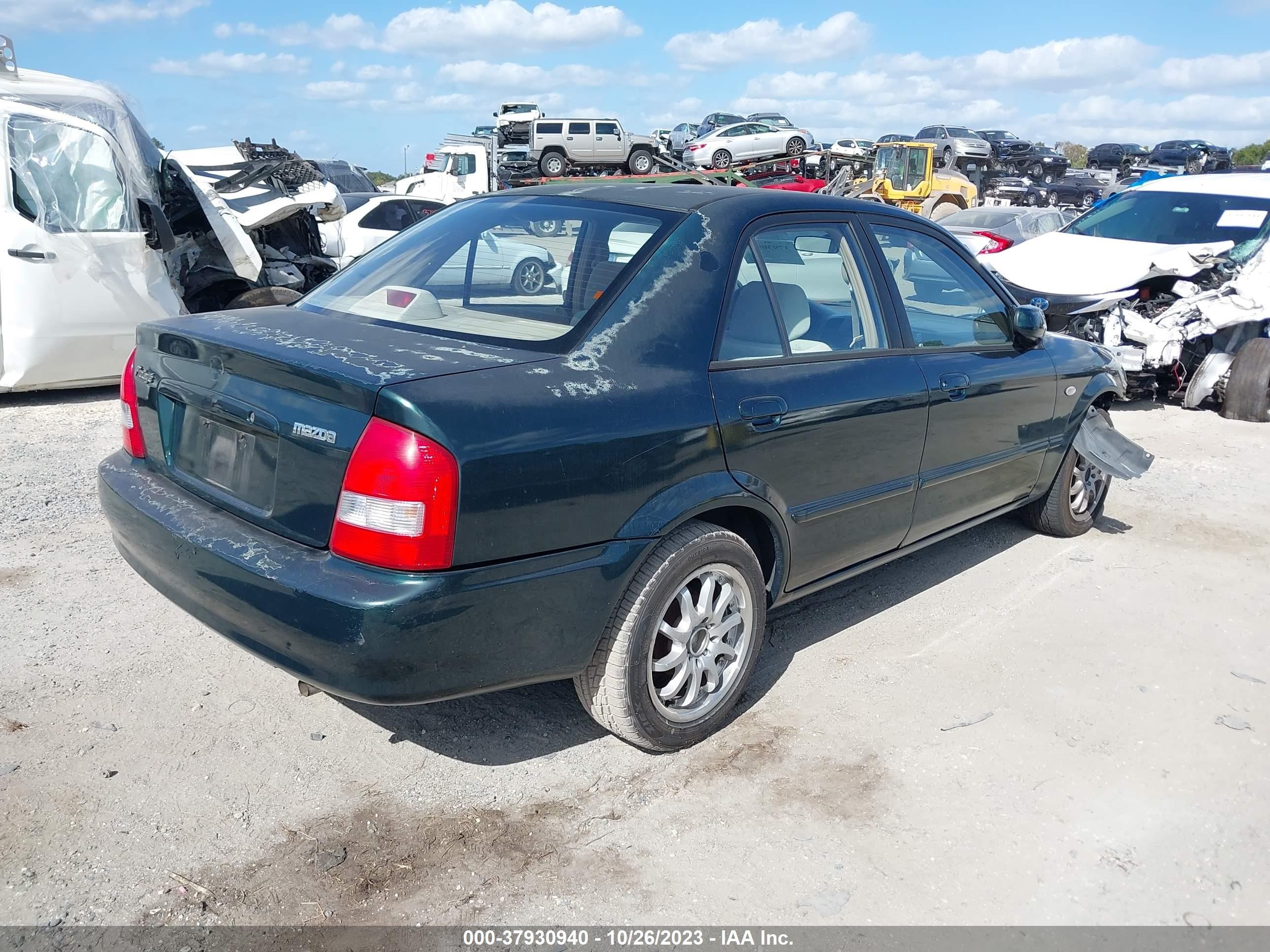 Photo 3 VIN: JM1BJ225630115183 - MAZDA PROTEGE 