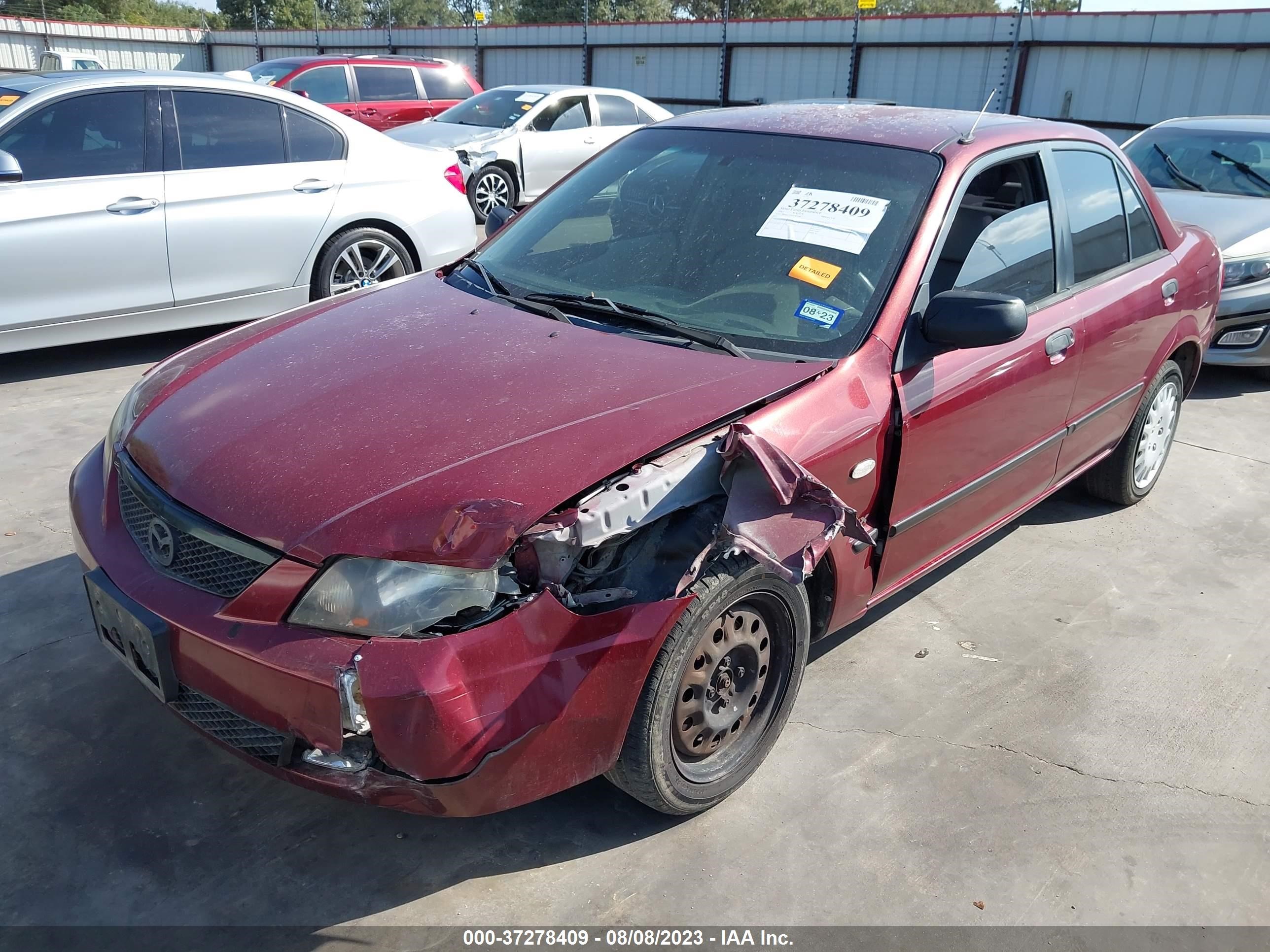 Photo 5 VIN: JM1BJ225631165589 - MAZDA PROTEGE 