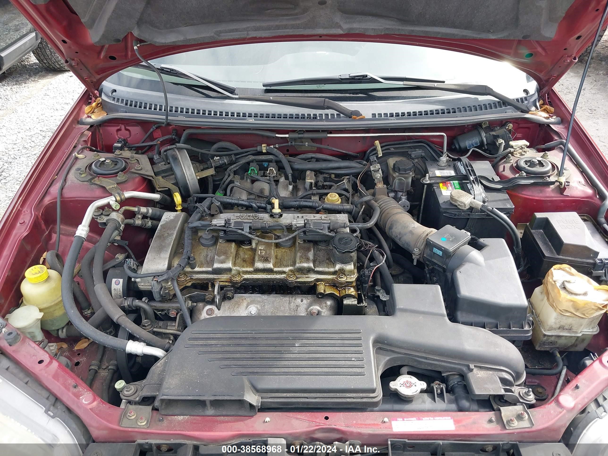 Photo 9 VIN: JM1BJ225720603122 - MAZDA PROTEGE 