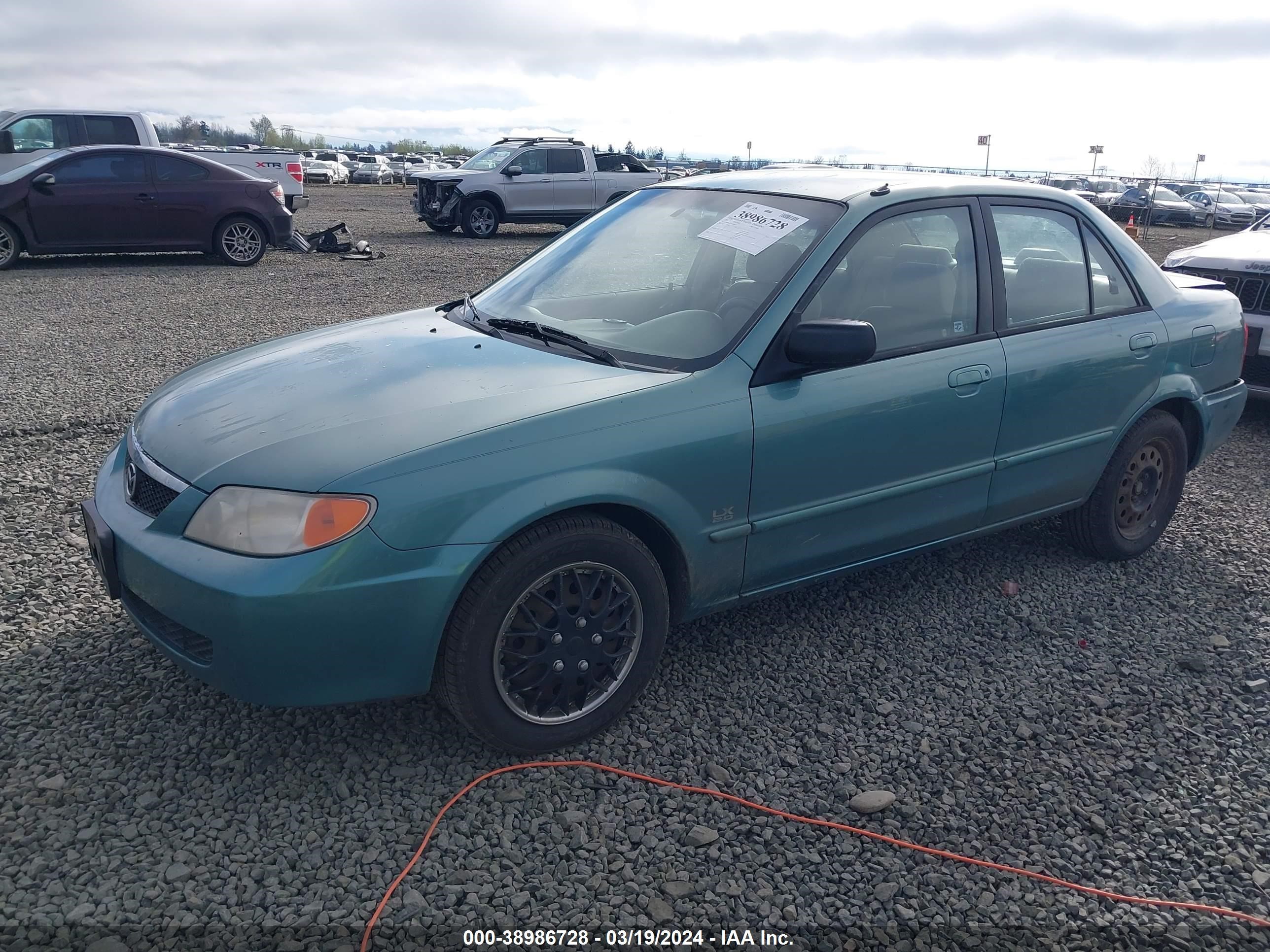 Photo 1 VIN: JM1BJ225910402823 - MAZDA PROTEGE 