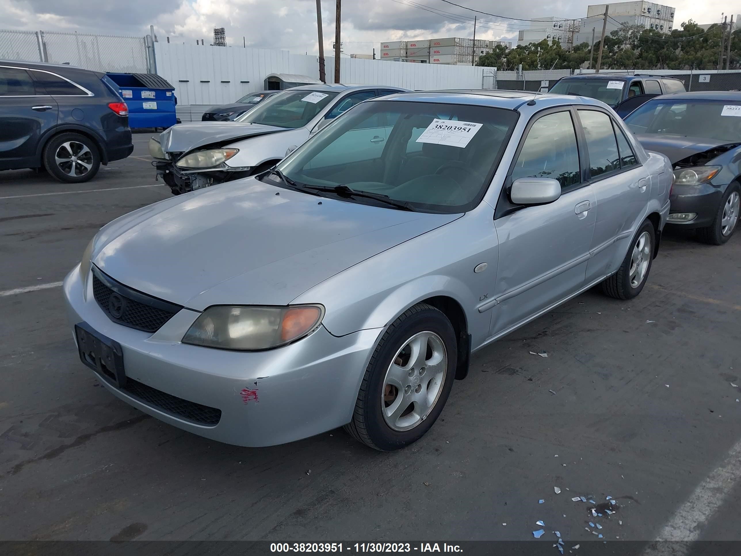 Photo 1 VIN: JM1BJ225X20640441 - MAZDA PROTEGE 