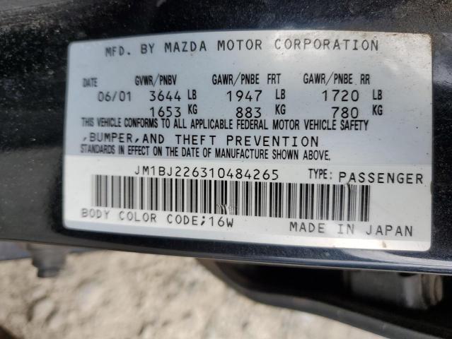 Photo 11 VIN: JM1BJ226310484265 - MAZDA PROTEGE 