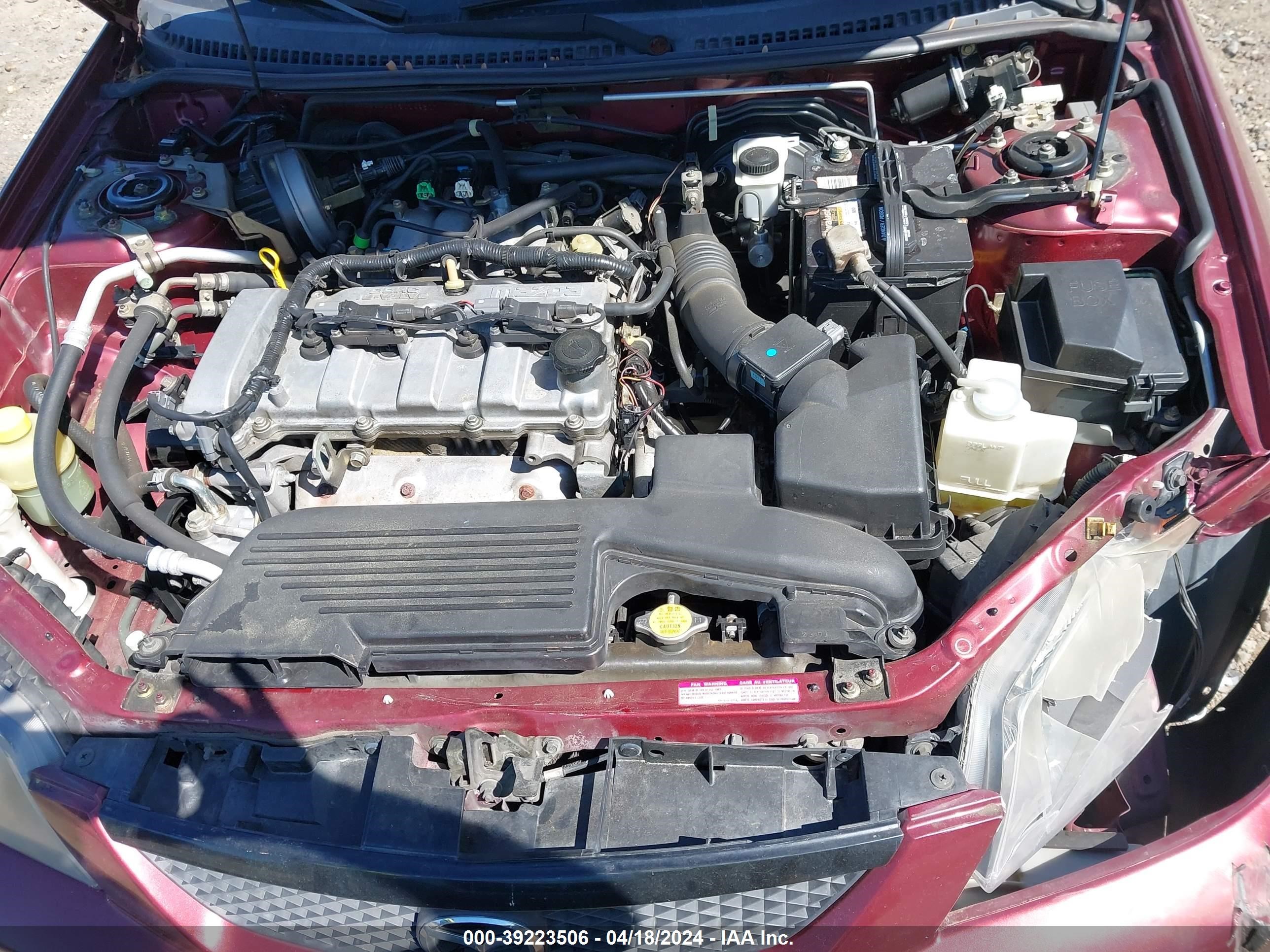 Photo 9 VIN: JM1BJ226X31149307 - MAZDA PROTEGE 