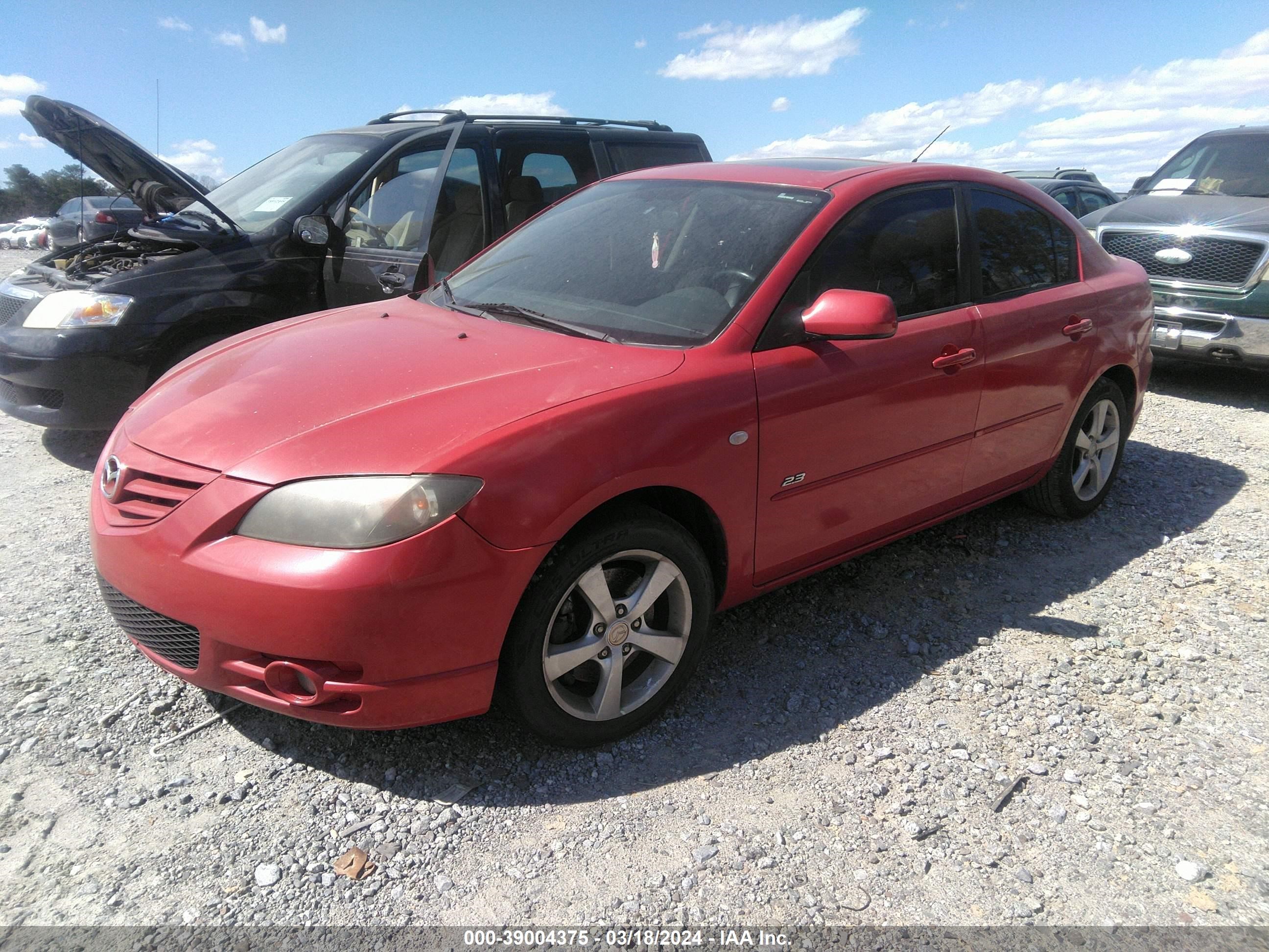 Photo 1 VIN: JM1BK123551244681 - MAZDA 3 