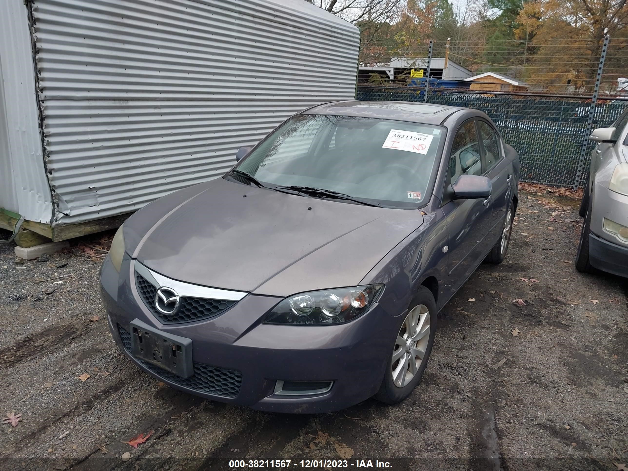 Photo 1 VIN: JM1BK12F071676205 - MAZDA 3 