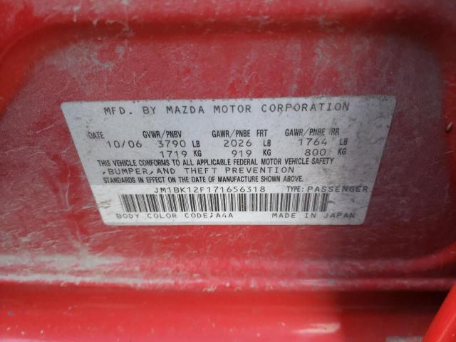 Photo 11 VIN: JM1BK12F171656318 - MAZDA 3 