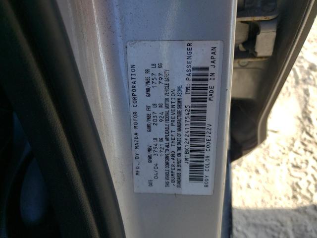 Photo 12 VIN: JM1BK12F241175425 - MAZDA 3 