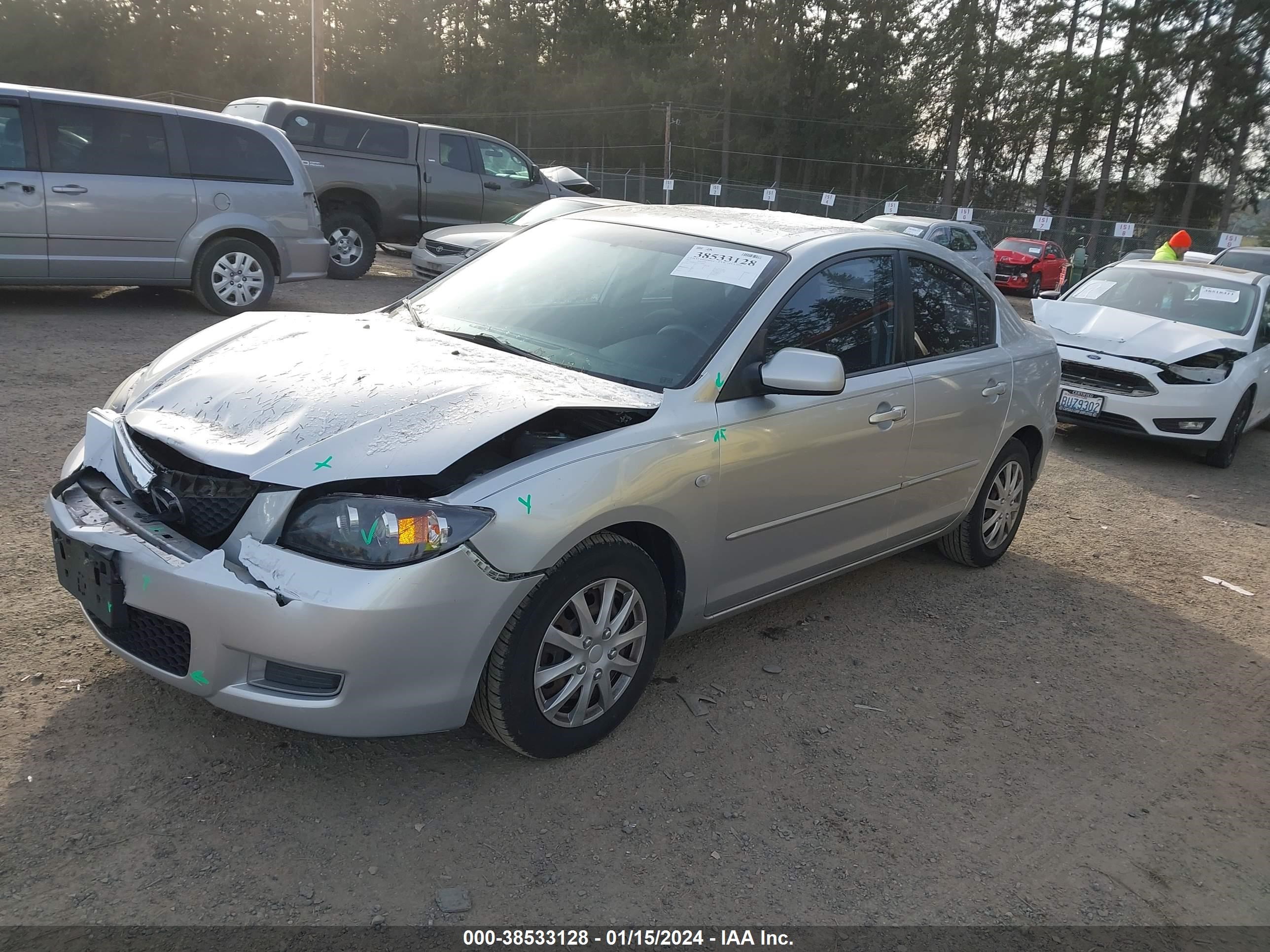 Photo 1 VIN: JM1BK12F371734341 - MAZDA 3 