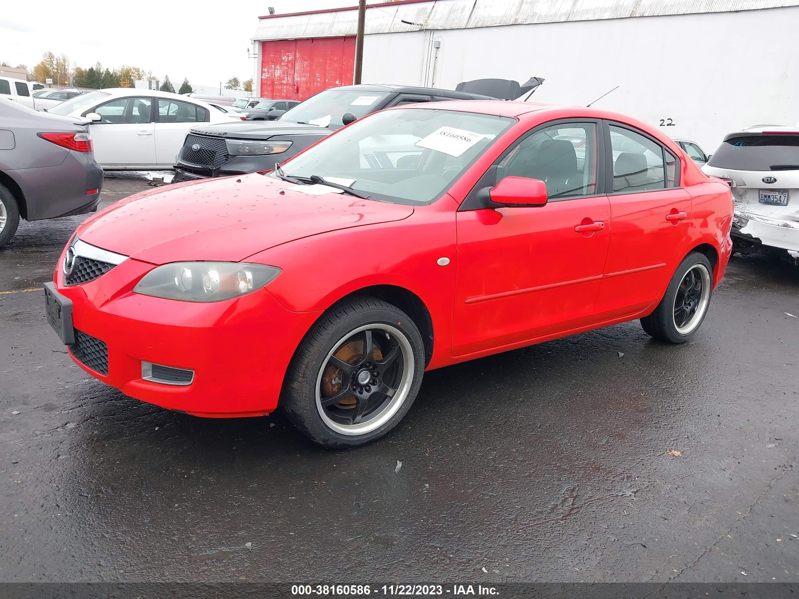 Photo 1 VIN: JM1BK12F381855291 - MAZDA 3 