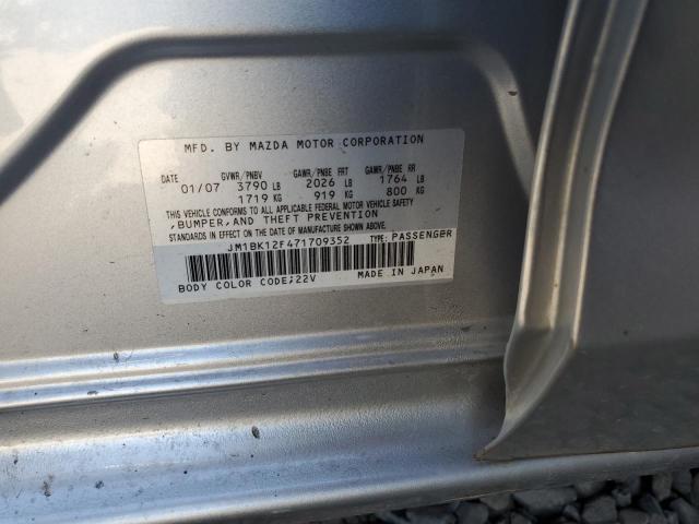 Photo 12 VIN: JM1BK12F471709352 - MAZDA 3 I 