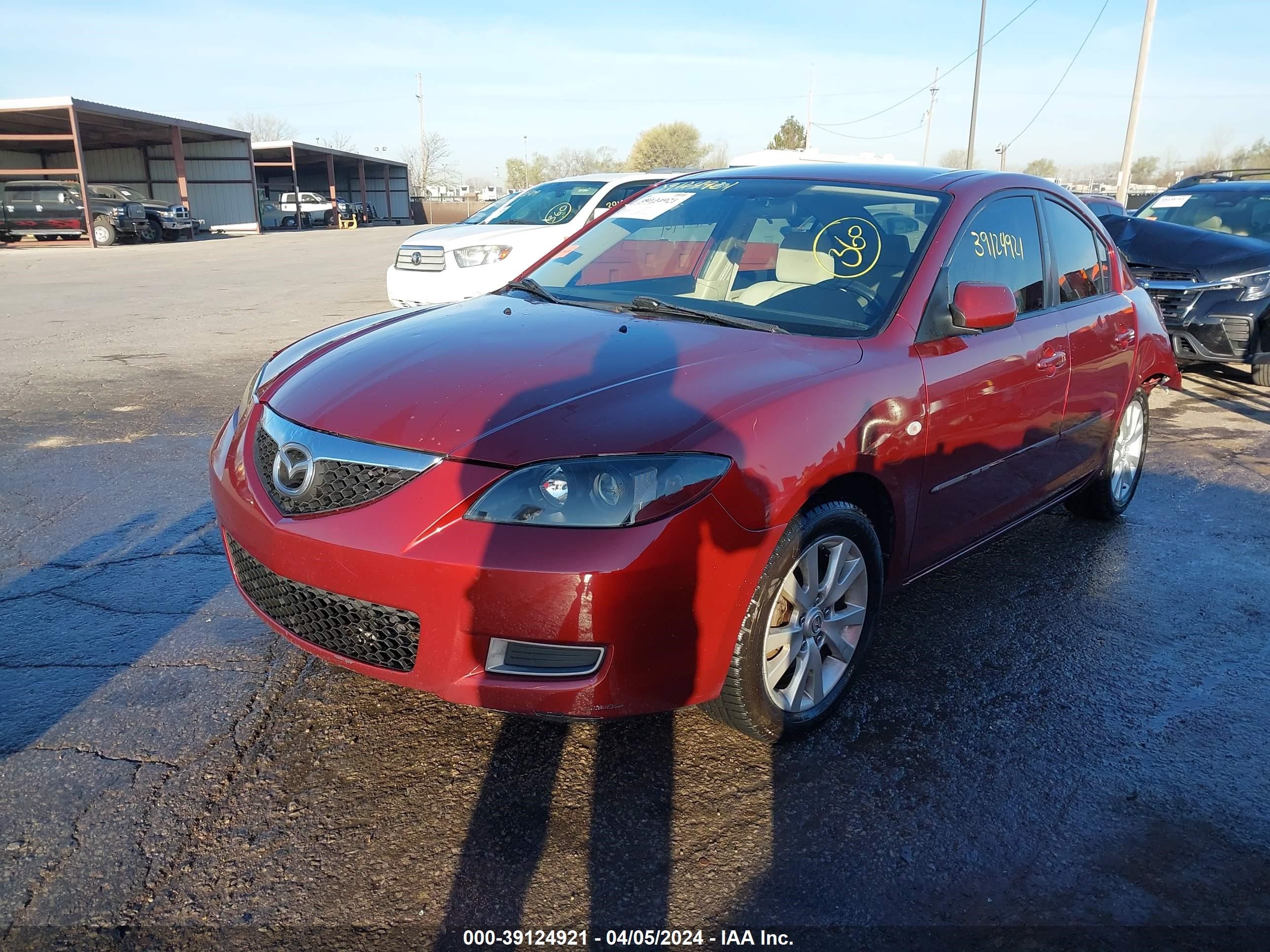 Photo 1 VIN: JM1BK12F681108333 - MAZDA 3 