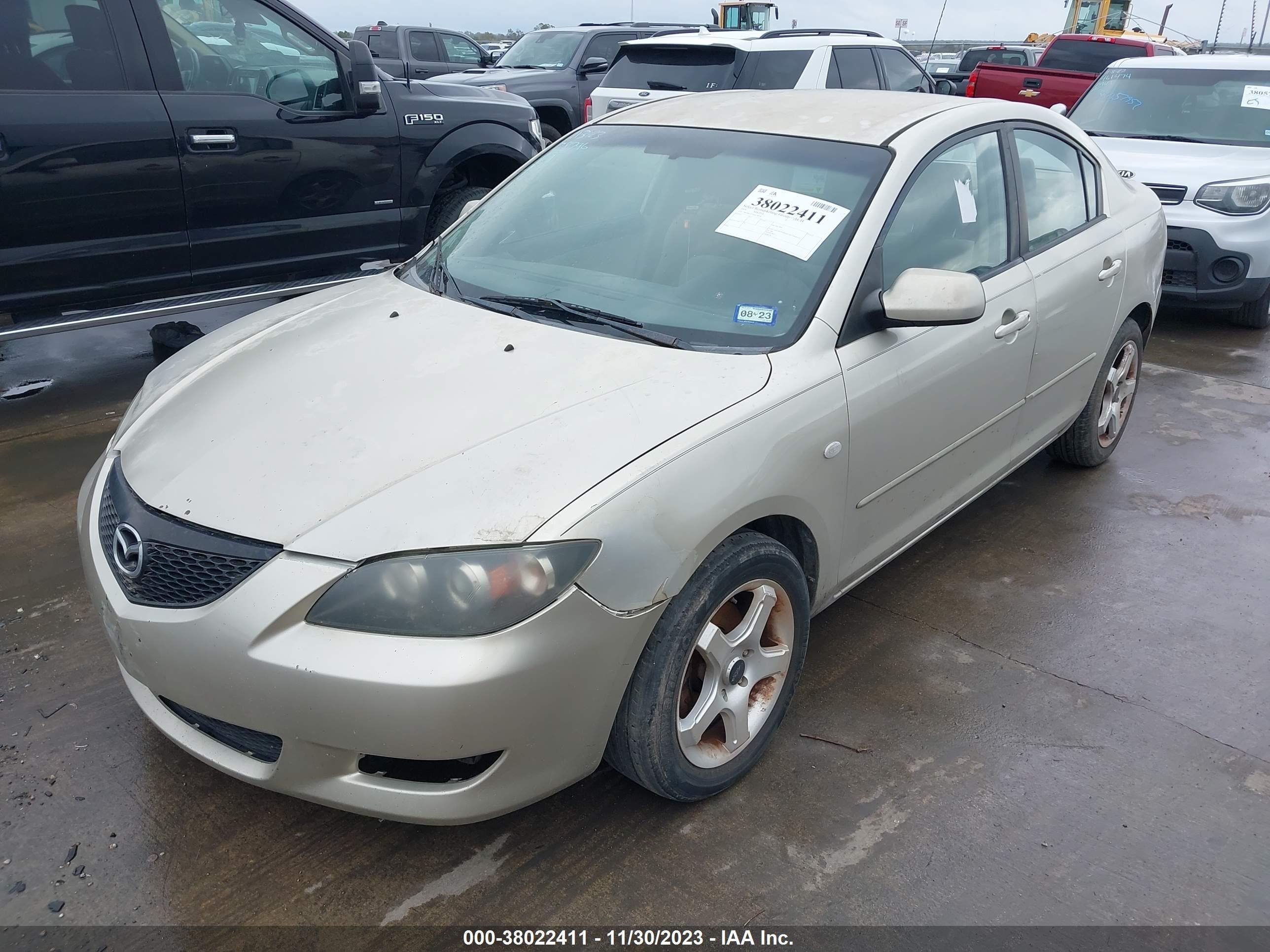 Photo 1 VIN: JM1BK12F841178796 - MAZDA 3 