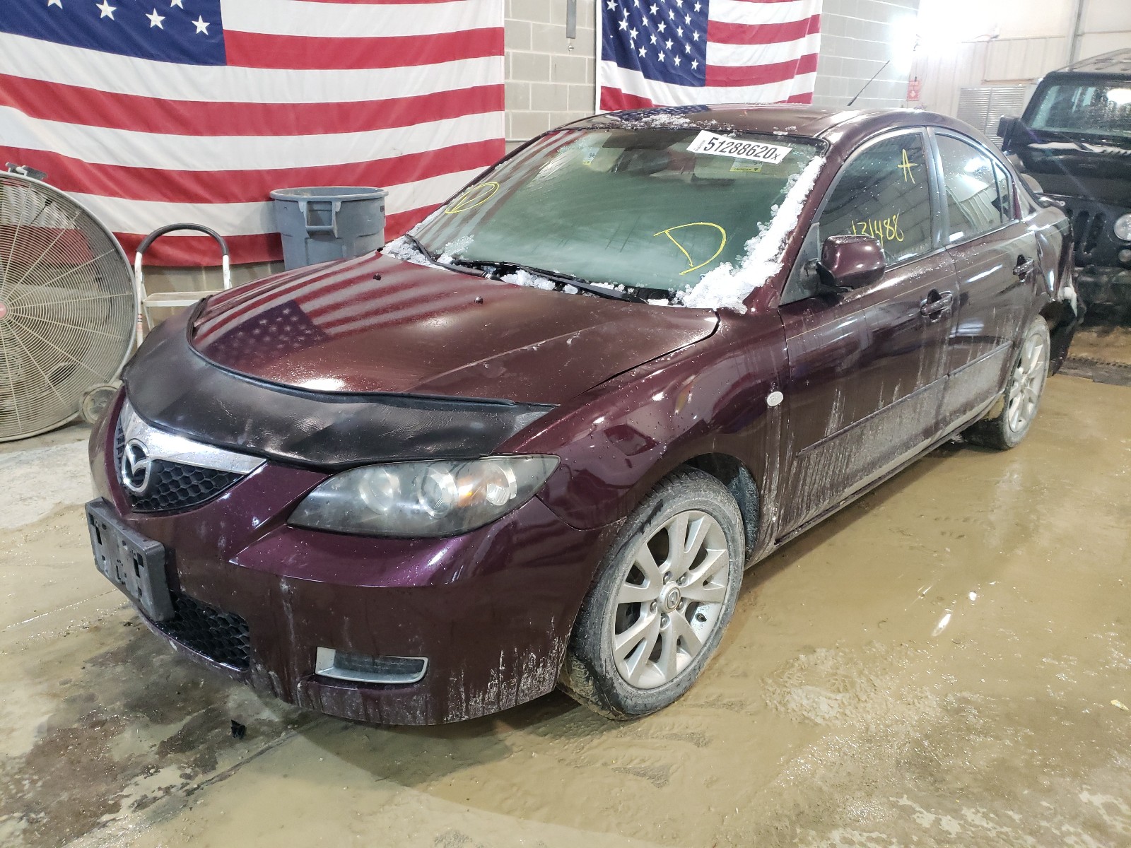 Photo 1 VIN: JM1BK12F871644215 - MAZDA 3 I 