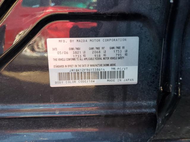 Photo 11 VIN: JM1BK12F961538614 - MAZDA 3 