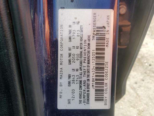 Photo 11 VIN: JM1BK143341135051 - MAZDA 3 HATCHBAC 