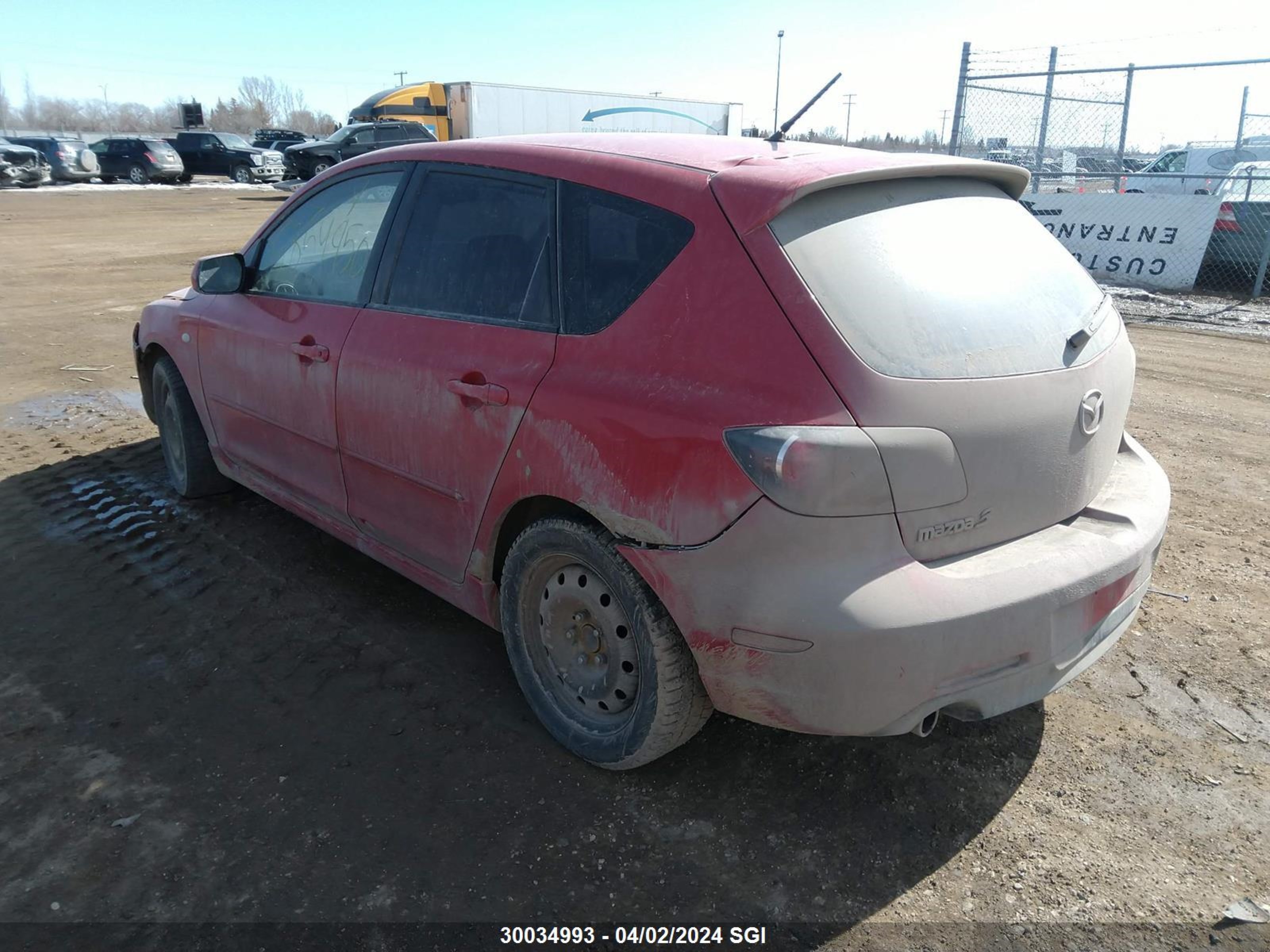 Photo 2 VIN: JM1BK143341161097 - MAZDA 3 