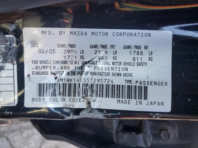 Photo 12 VIN: JM1BK143351295724 - MAZDA 3 HATCHBAC 