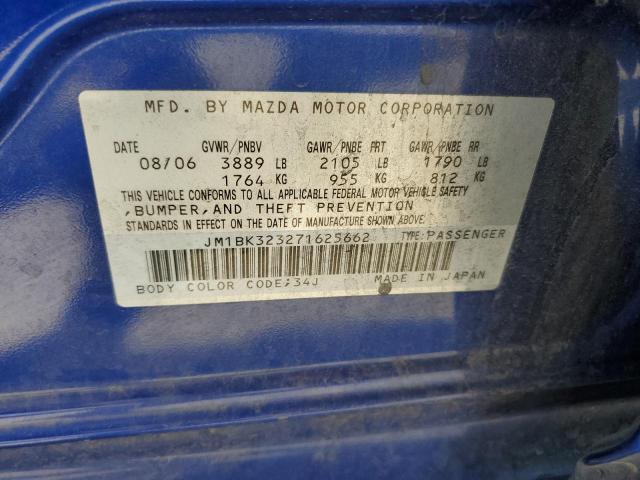 Photo 11 VIN: JM1BK323271625662 - MAZDA 3 S 