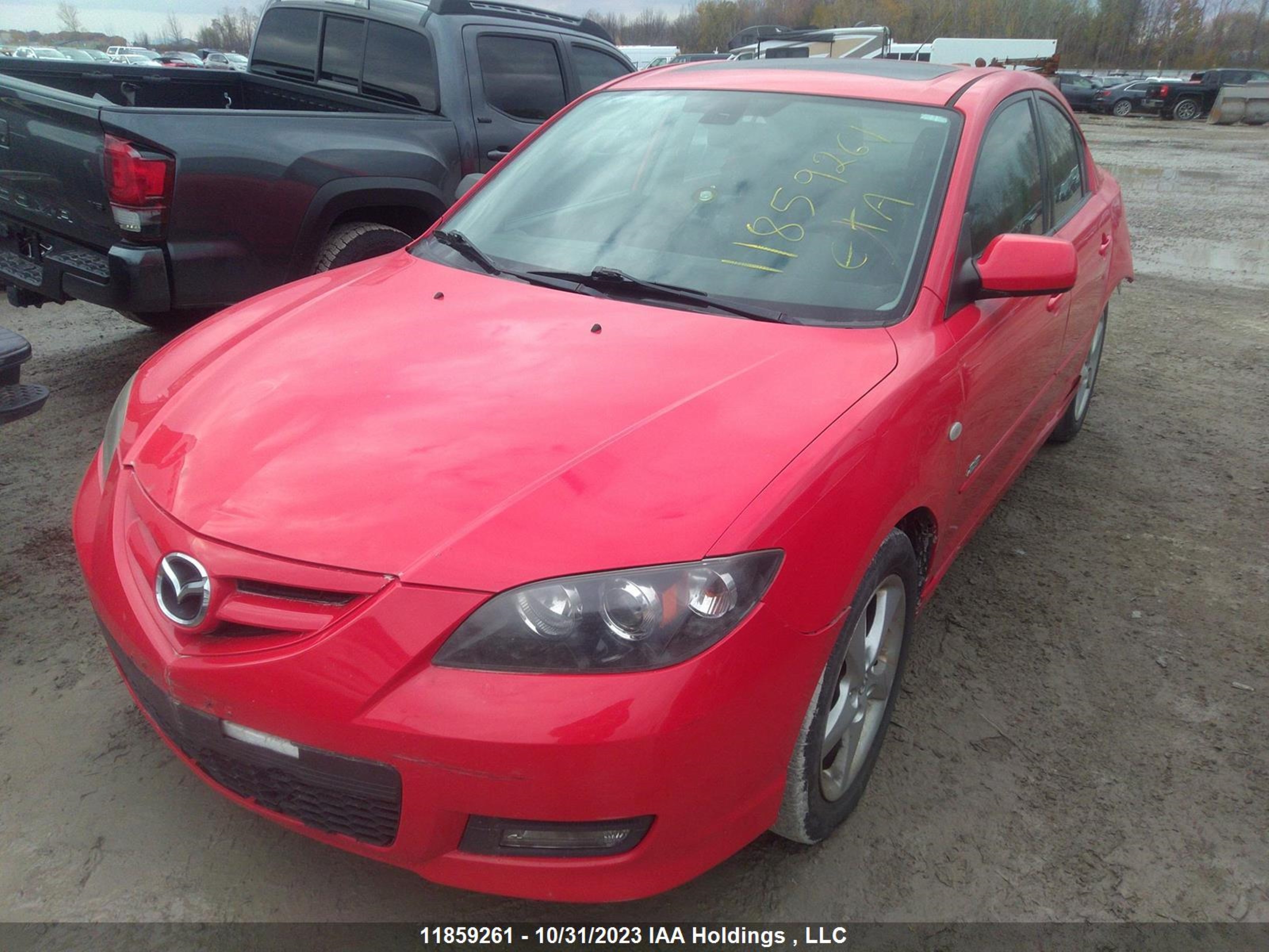 Photo 1 VIN: JM1BK323471622729 - MAZDA 3 