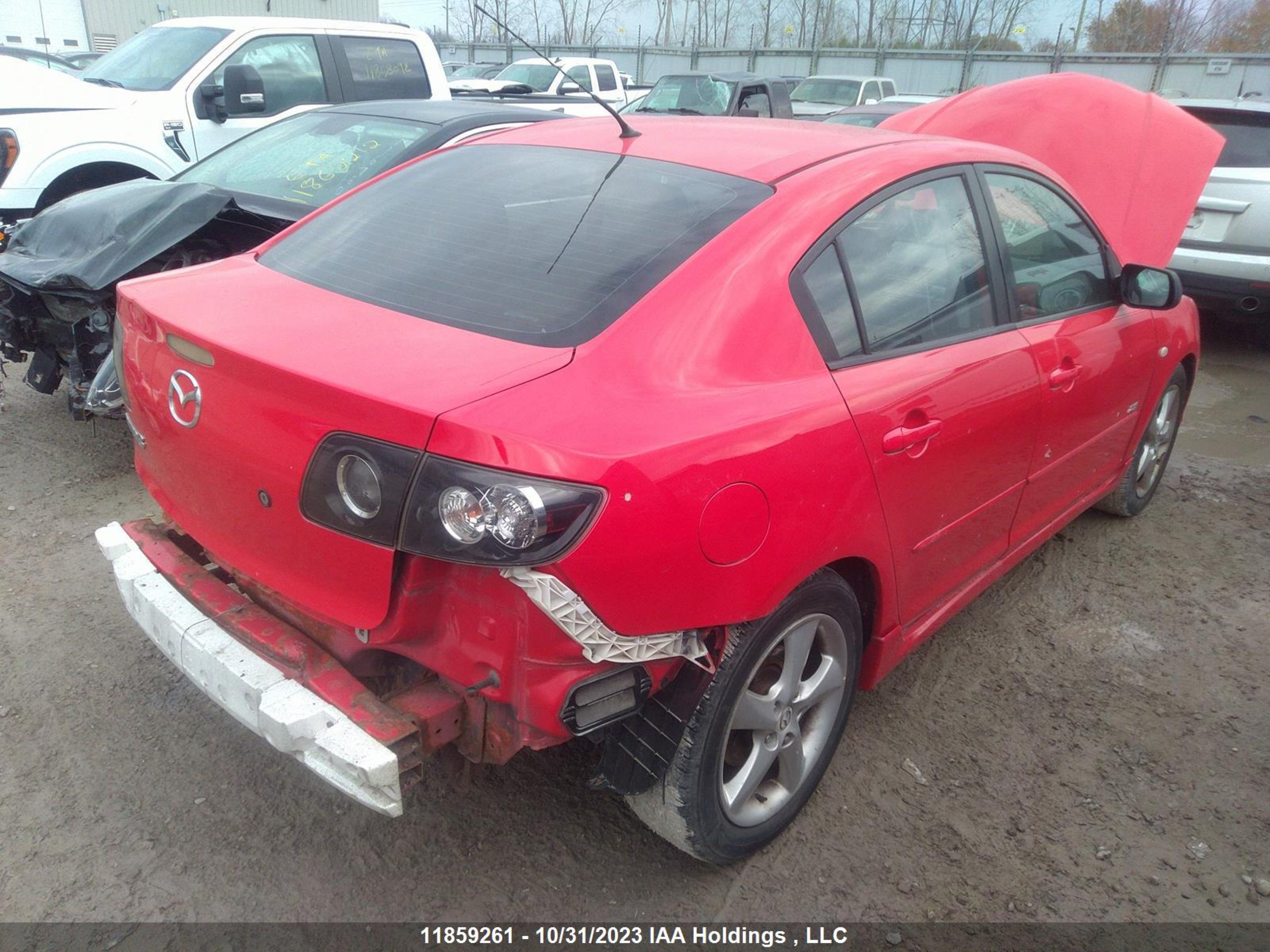 Photo 3 VIN: JM1BK323471622729 - MAZDA 3 