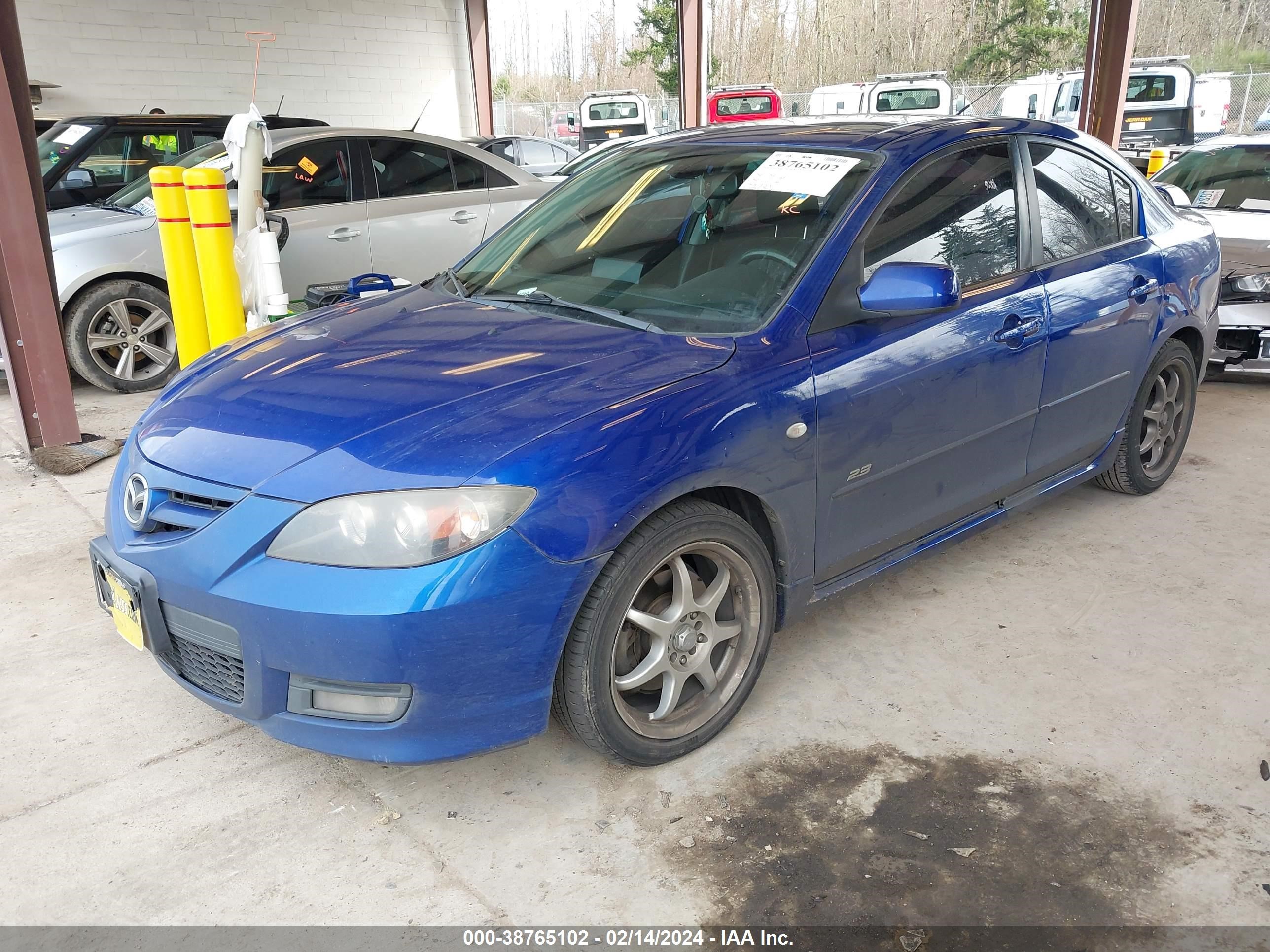 Photo 1 VIN: JM1BK323581835125 - MAZDA 3 