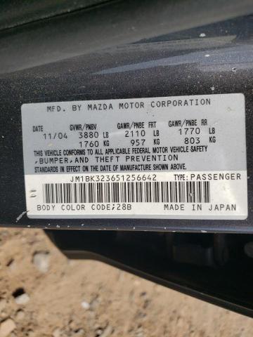 Photo 11 VIN: JM1BK323651256642 - MAZDA MAZDA3 