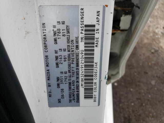 Photo 11 VIN: JM1BK324191210490 - MAZDA MAZDA3 