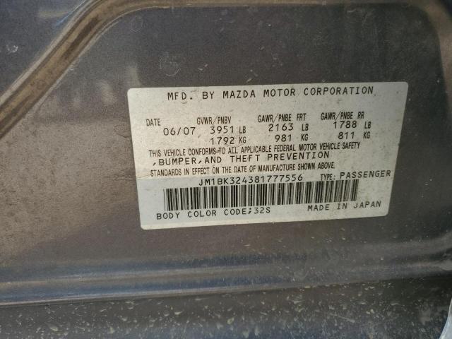 Photo 11 VIN: JM1BK324381777556 - MAZDA 3 S 