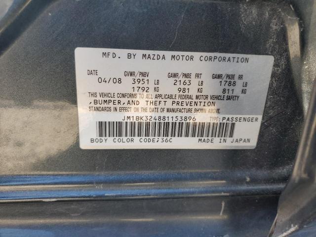 Photo 11 VIN: JM1BK324881153896 - MAZDA MAZDA3 